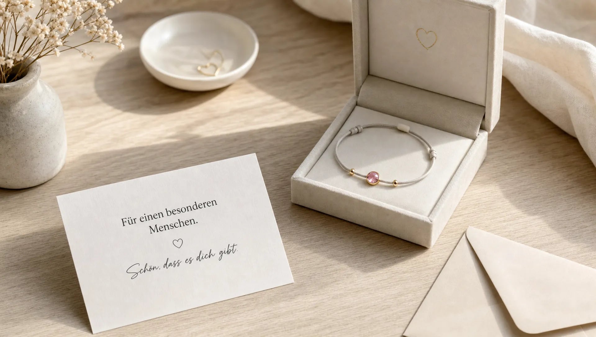 Armband mit Geburtsstein persönlich verschenken