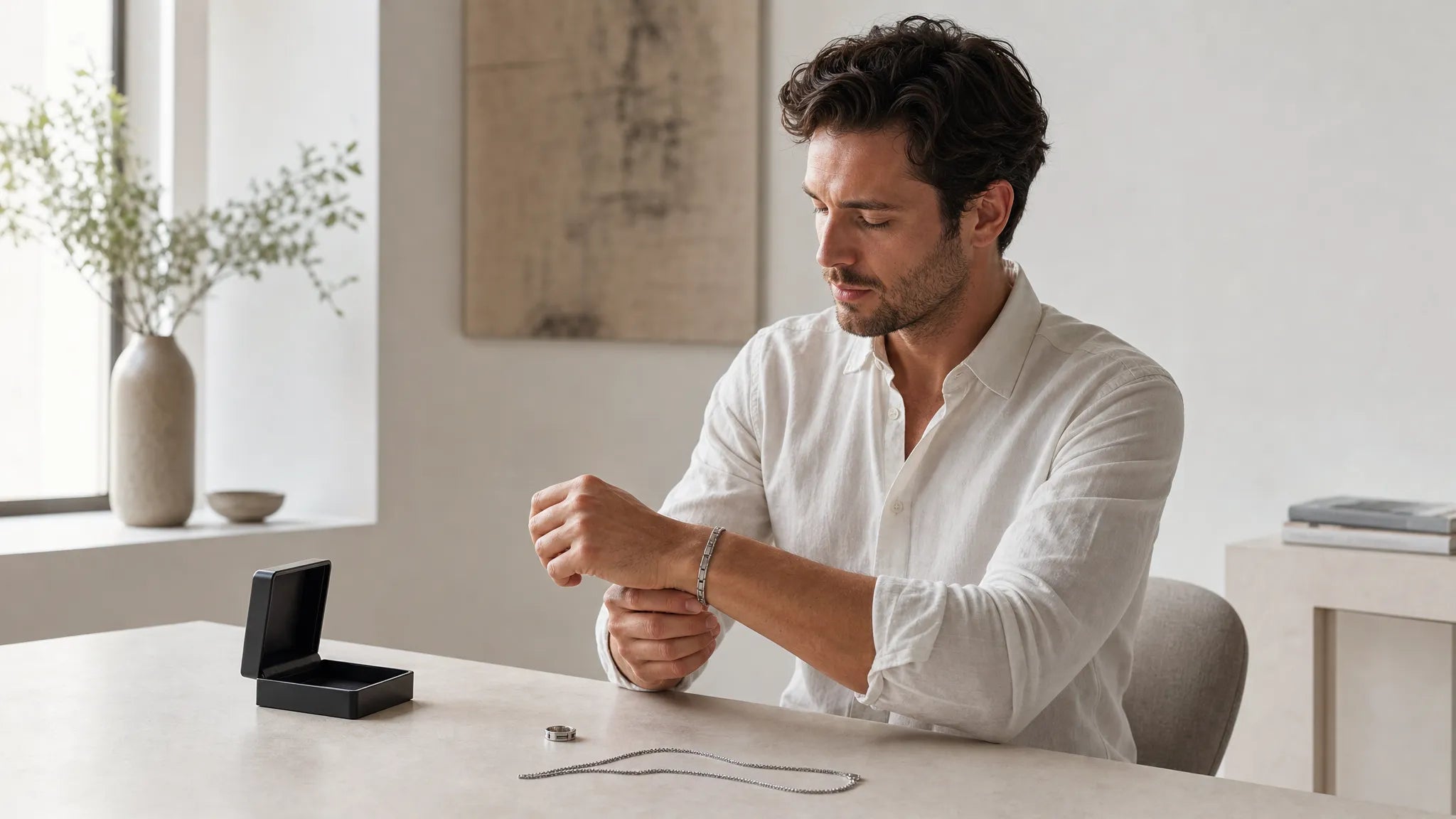 Schmuck für den Mann dezent und modern wählen