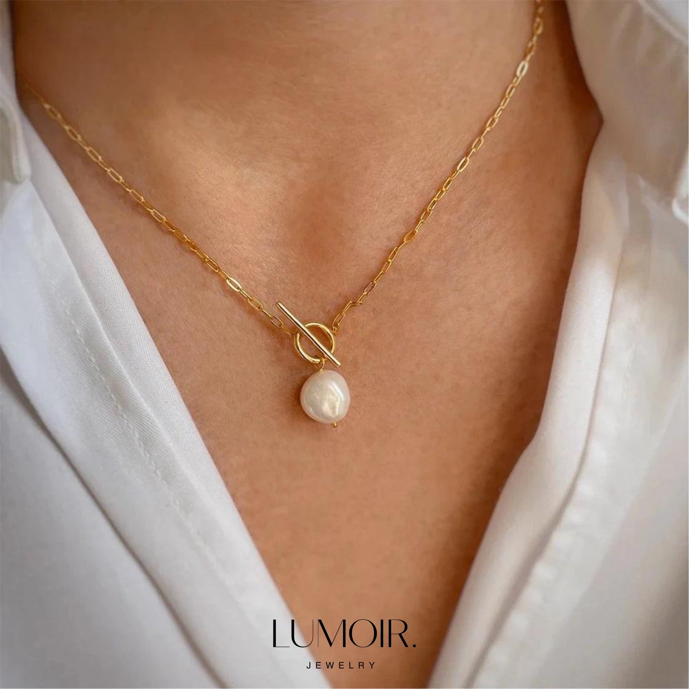 Stainless steel necklace Nila