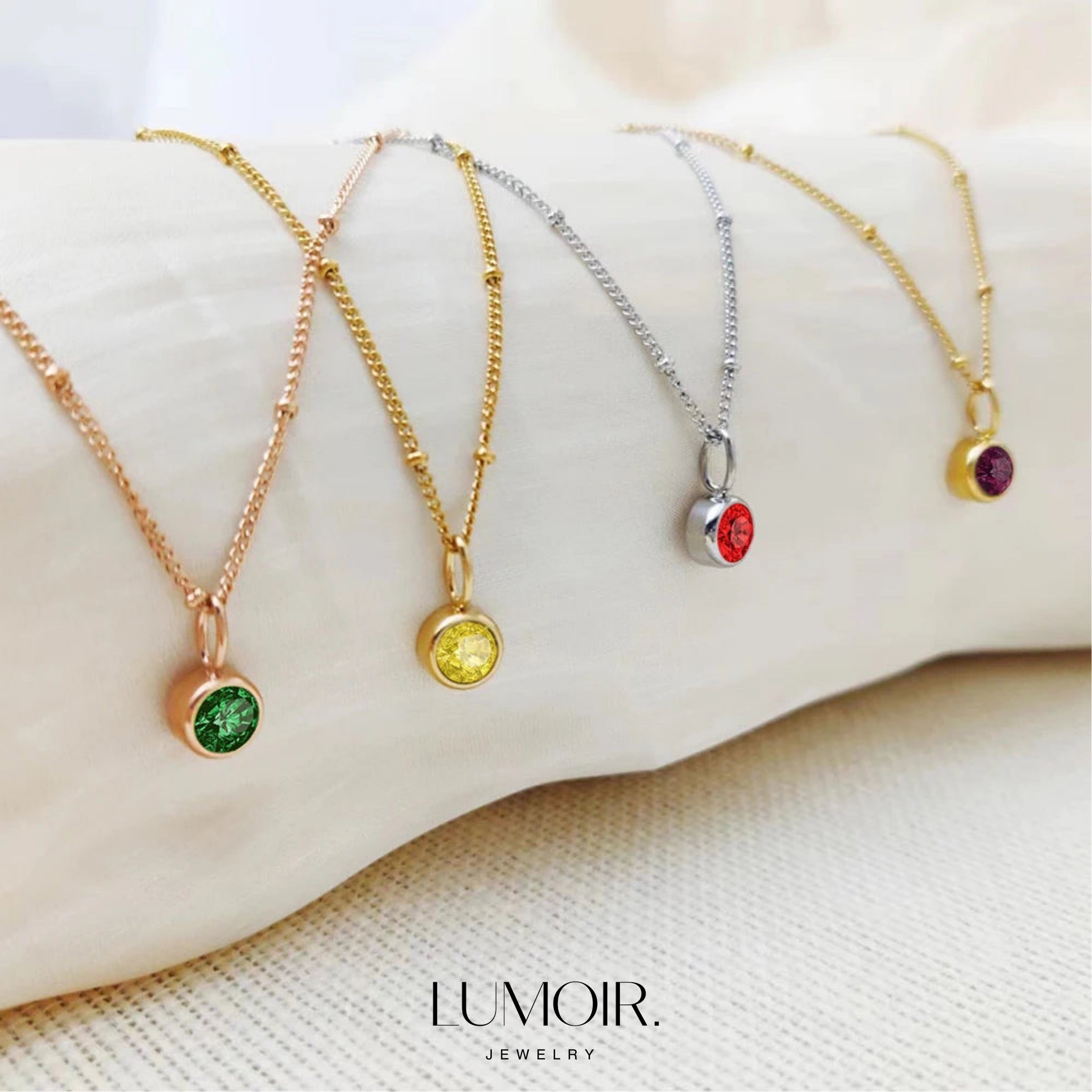 Collier pierre de naissance Manja