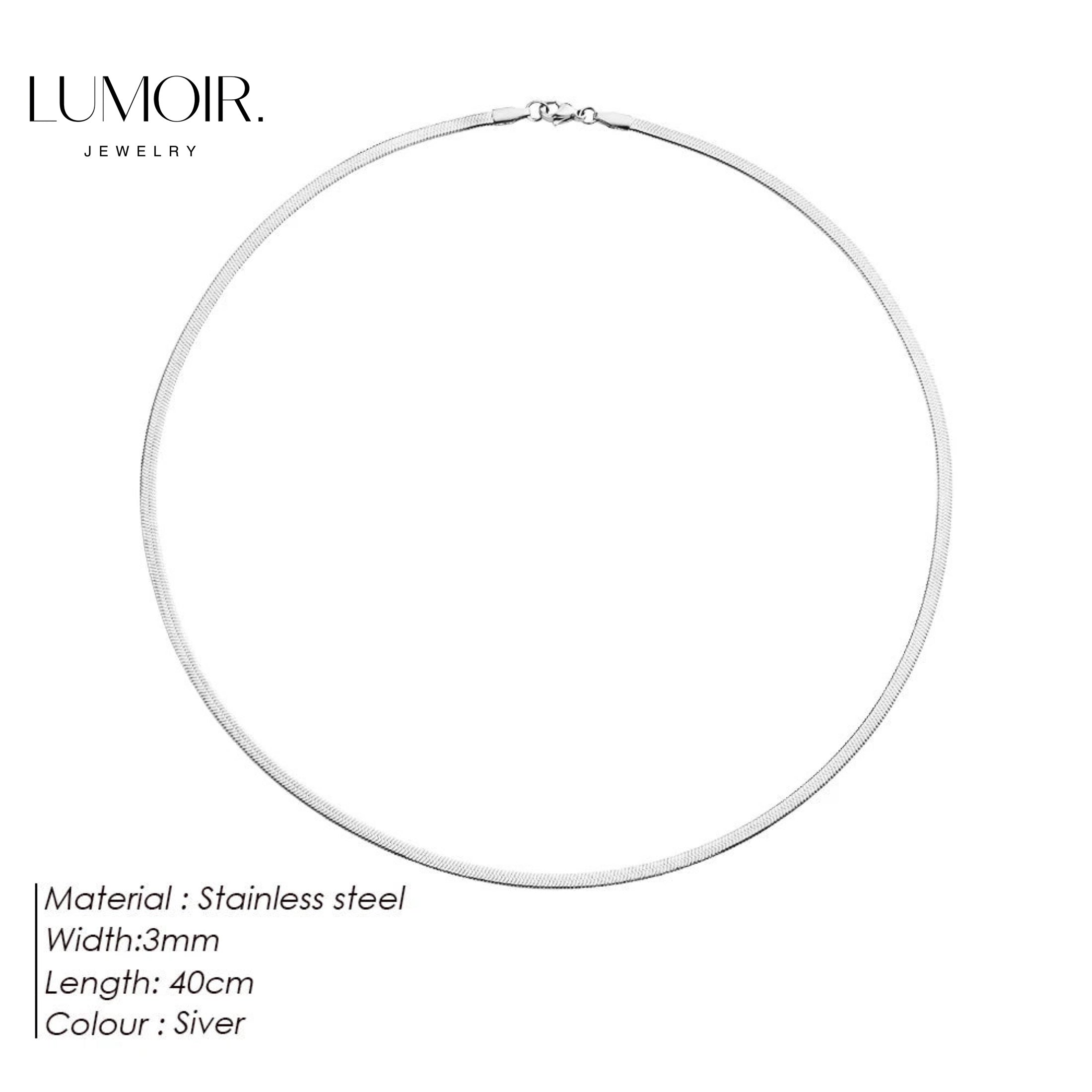 Edelstahl Halskette Jay