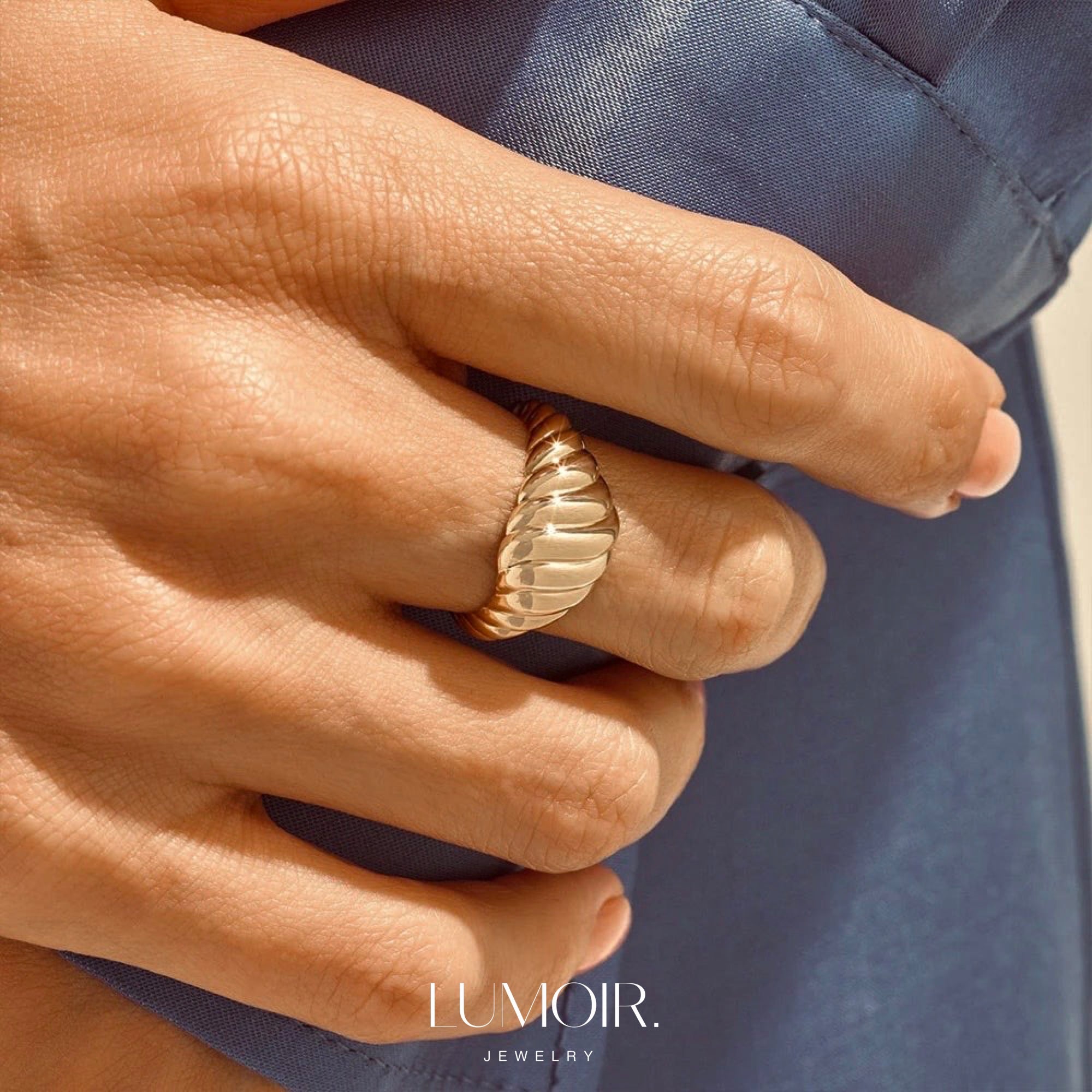 Edelstahl Ring Zélie