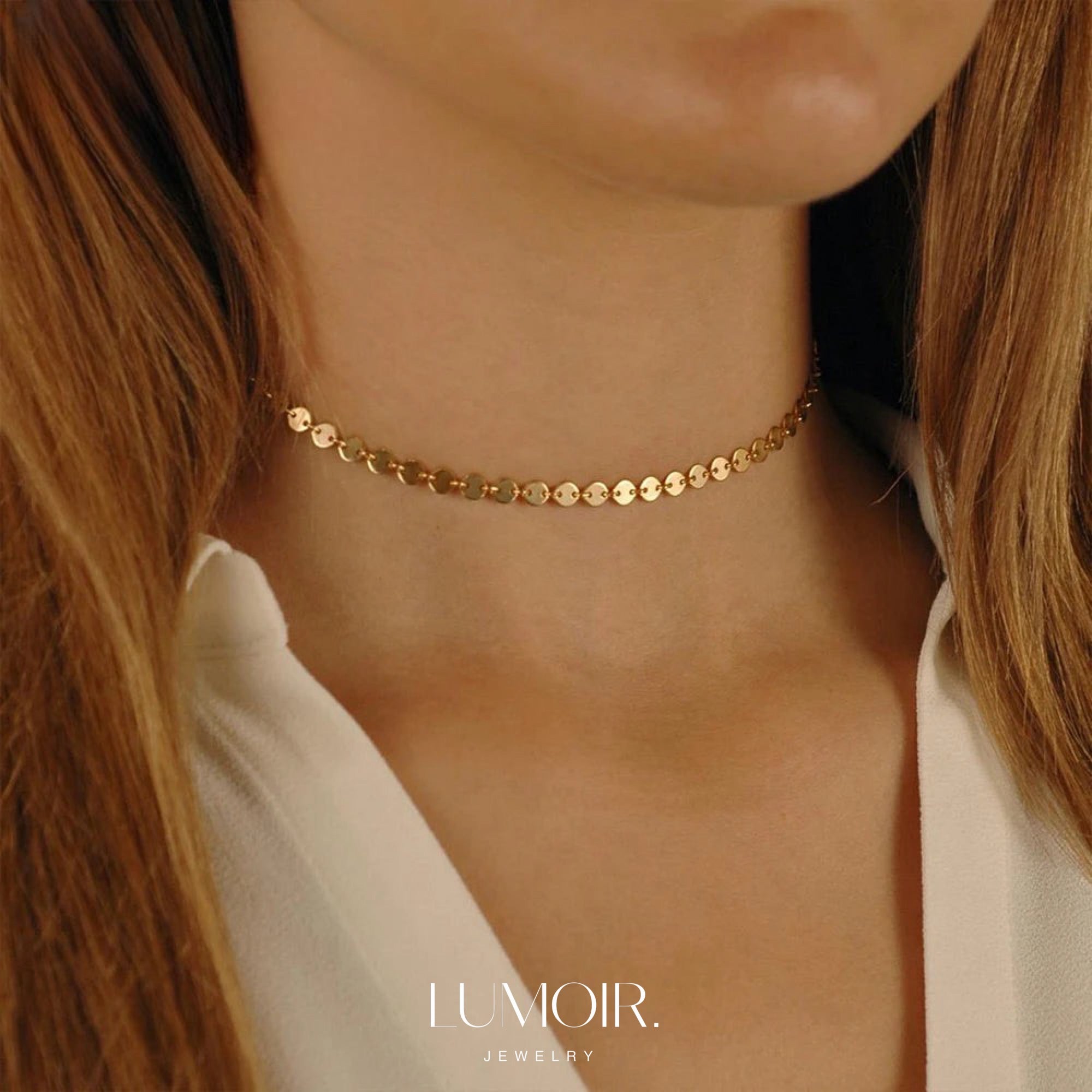 Collier en acier inoxydable Fiona