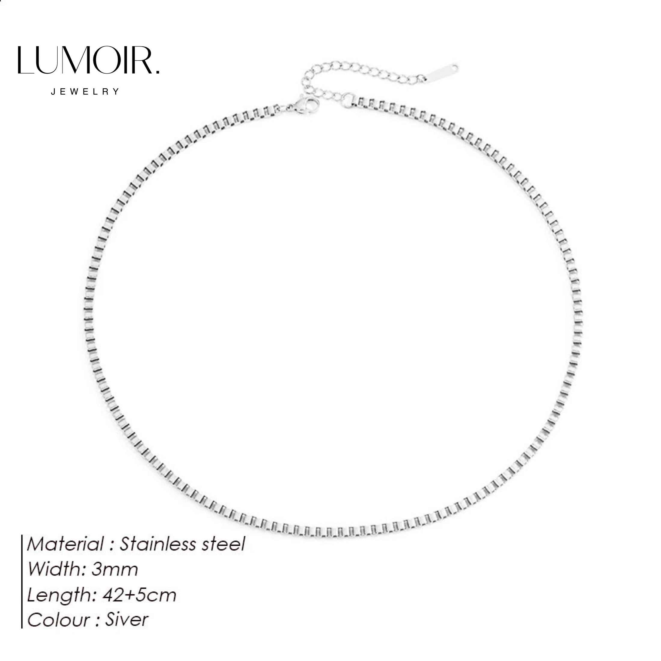 Collier acier inoxydable Siera