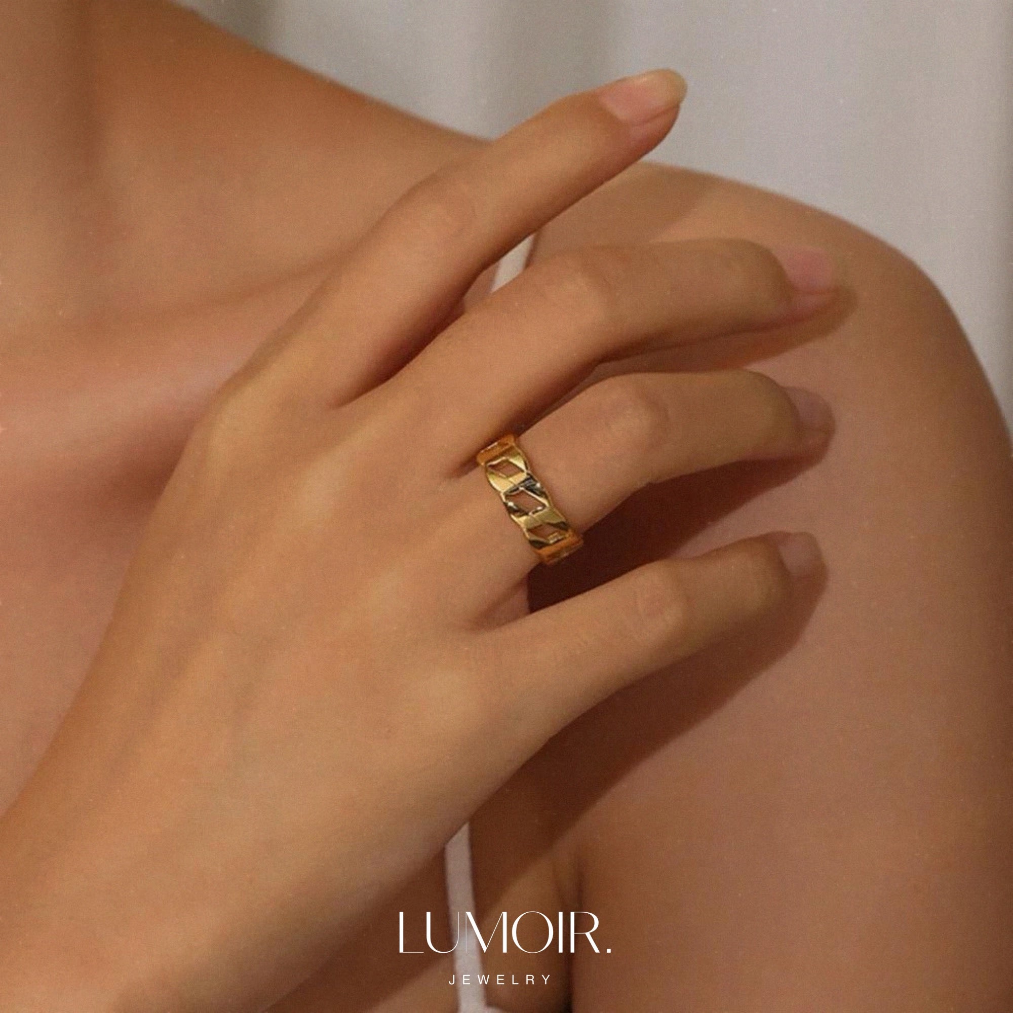 Edelstahl Ring Samira