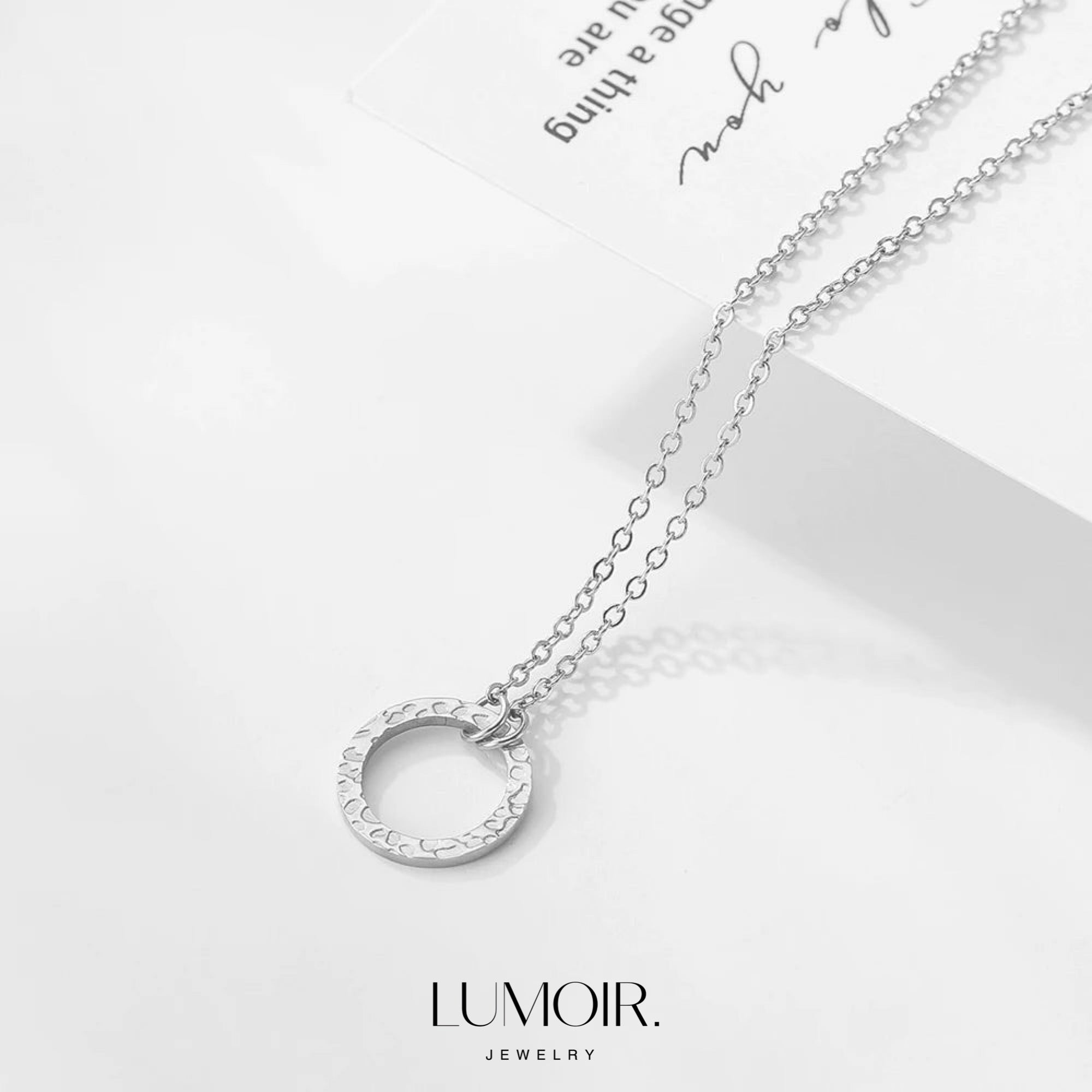 Collier en acier inoxydable Pauline