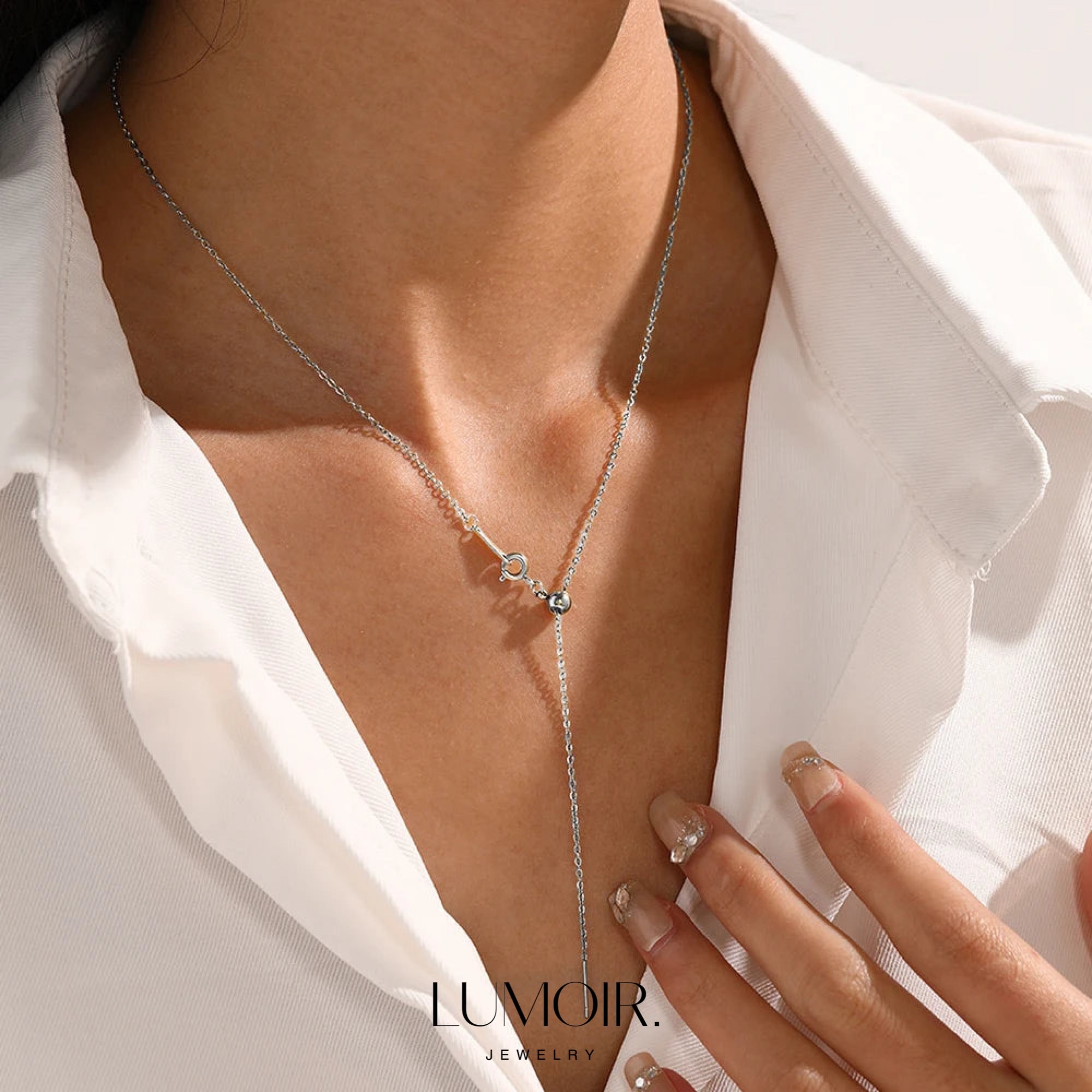 Collier acier inoxydable Jeanne