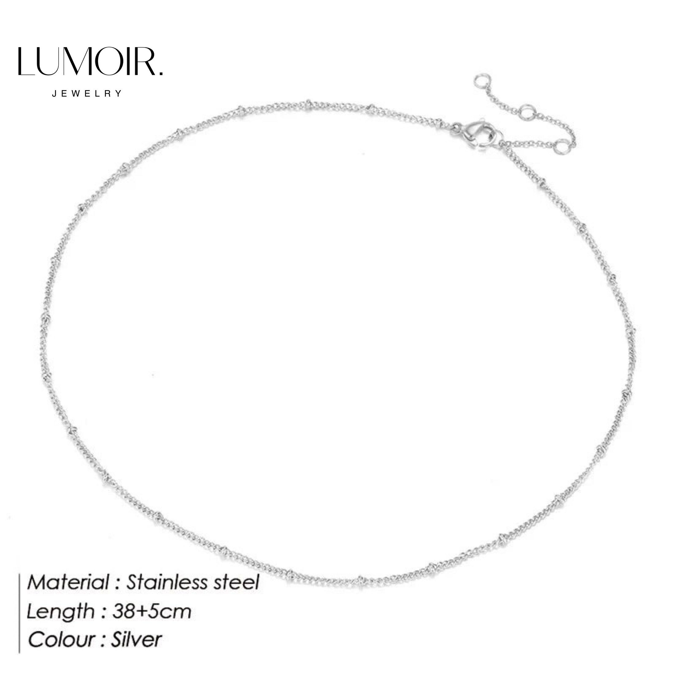 Collier en acier inoxydable Cora