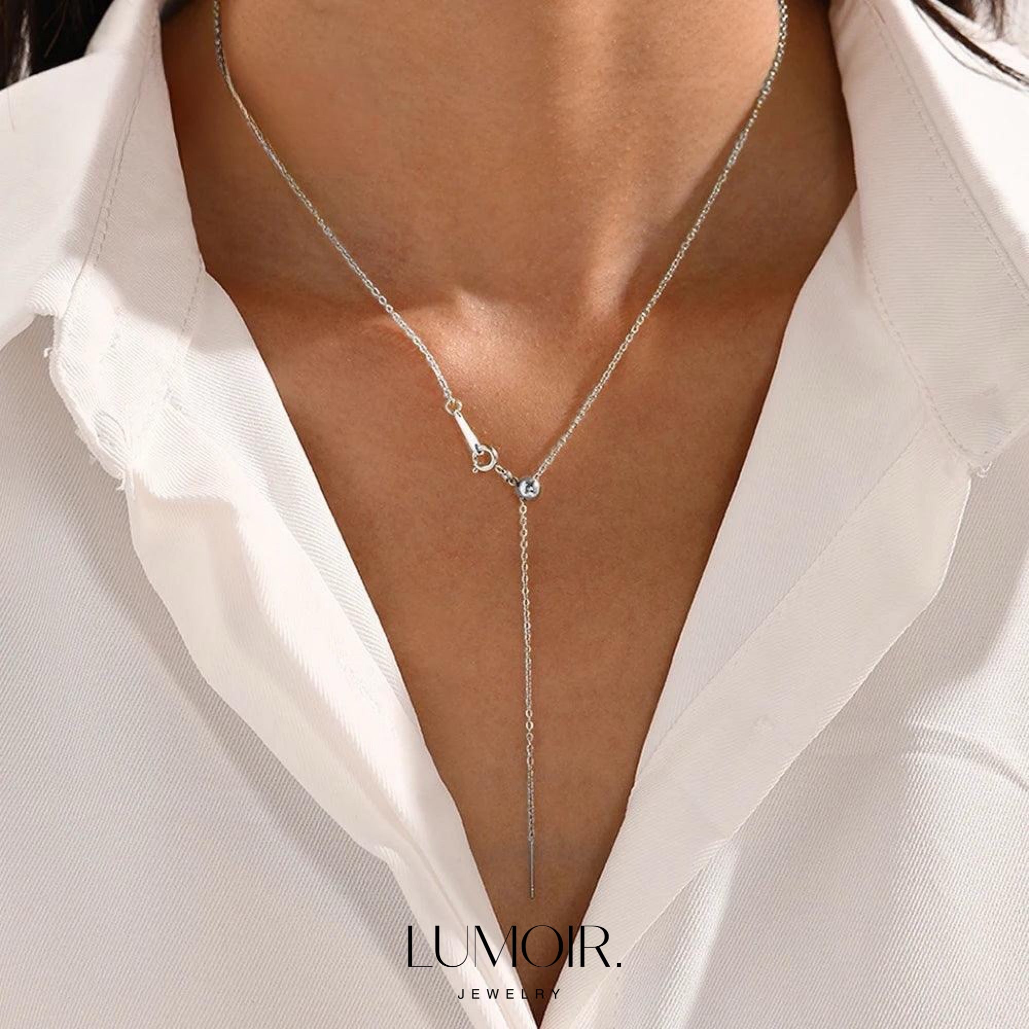 Stainless steel necklace Jeanne