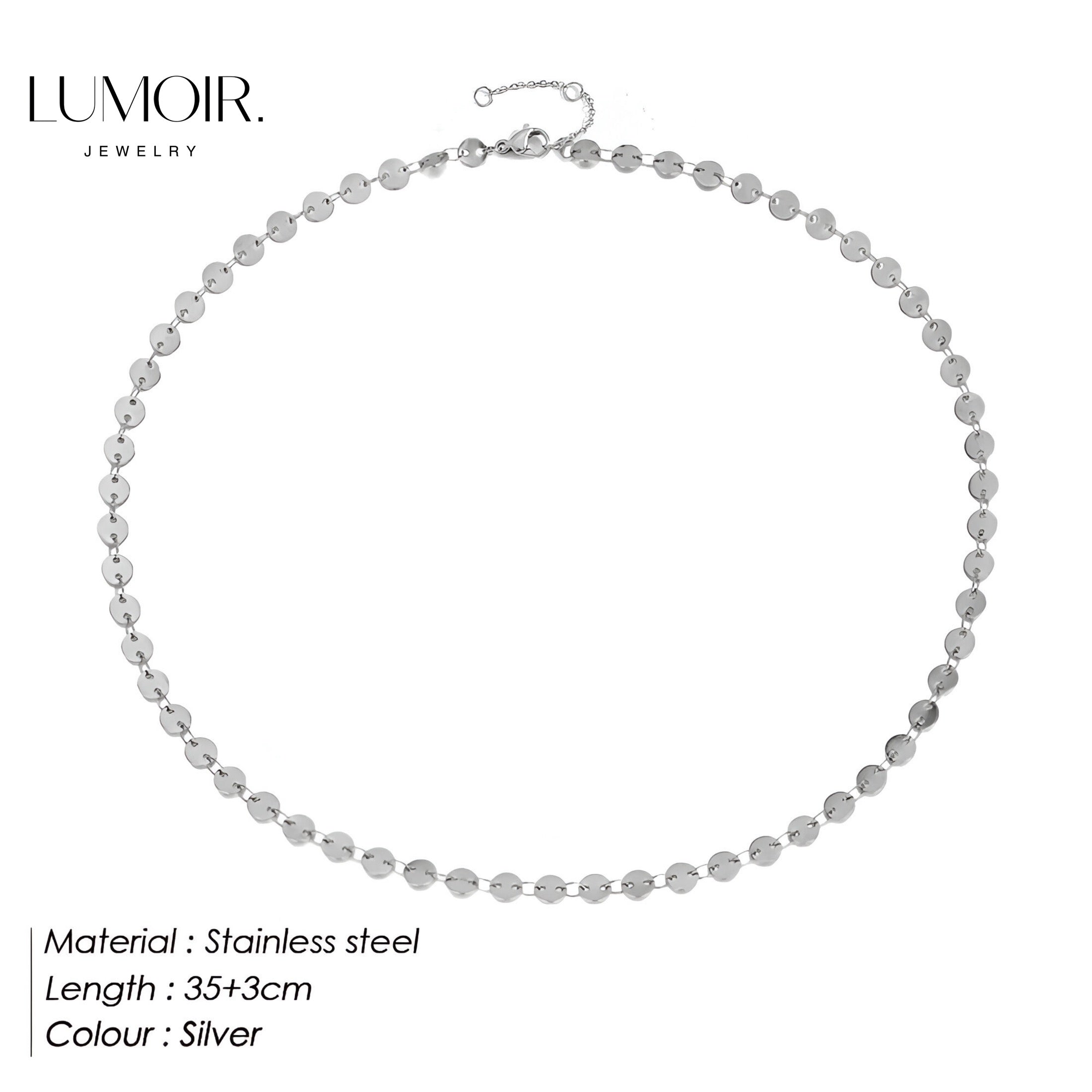 Collier en acier inoxydable Fiona