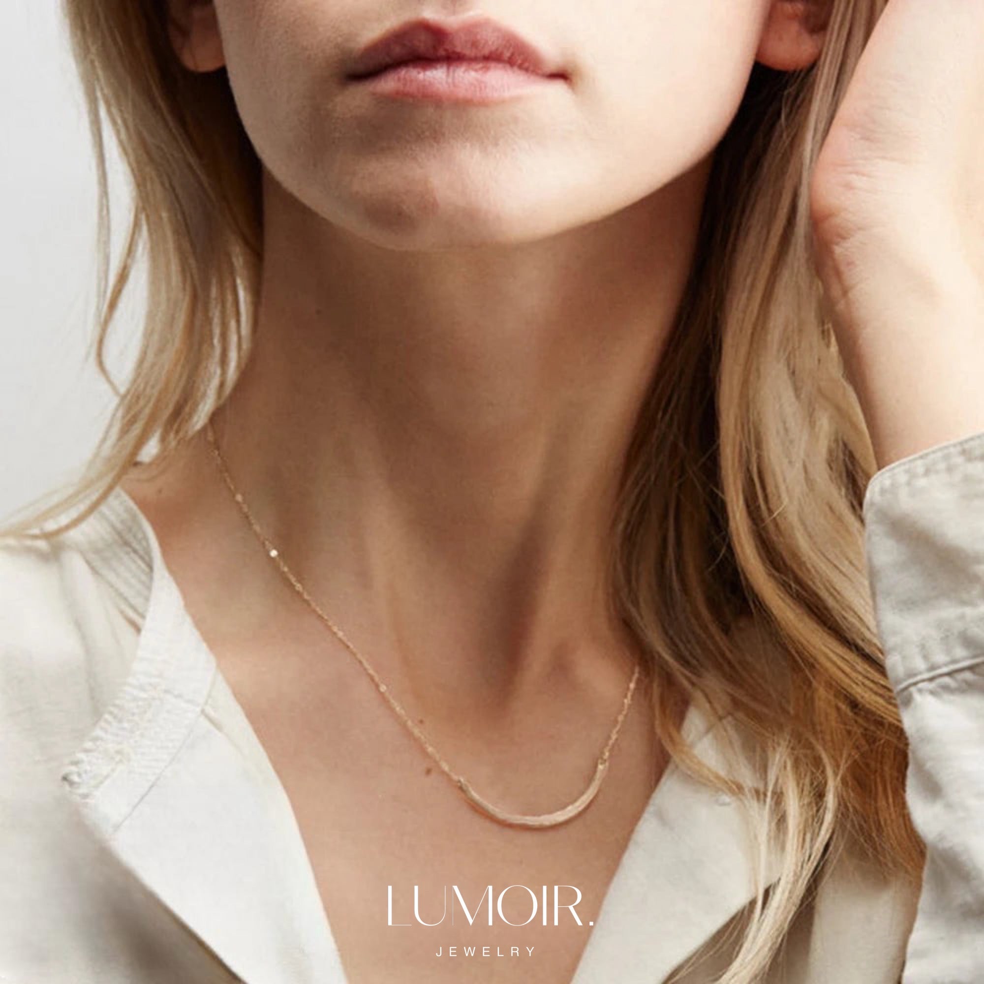 Stainless steel necklace Lenor