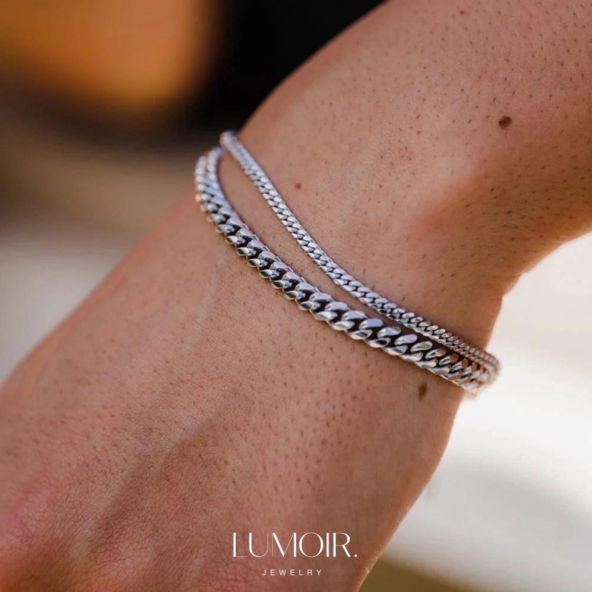 Edelstahl Armband Nico