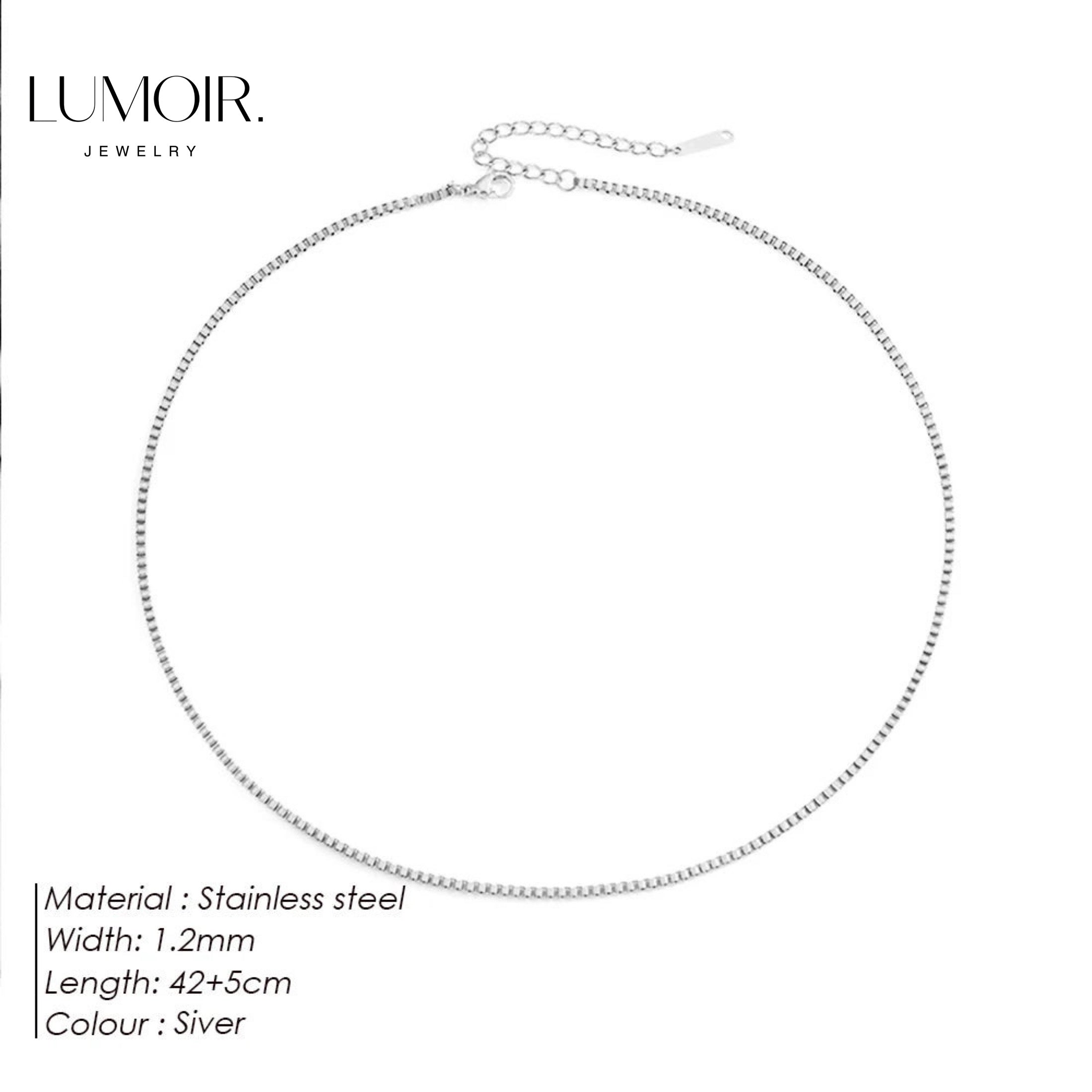 Collier acier inoxydable Siera