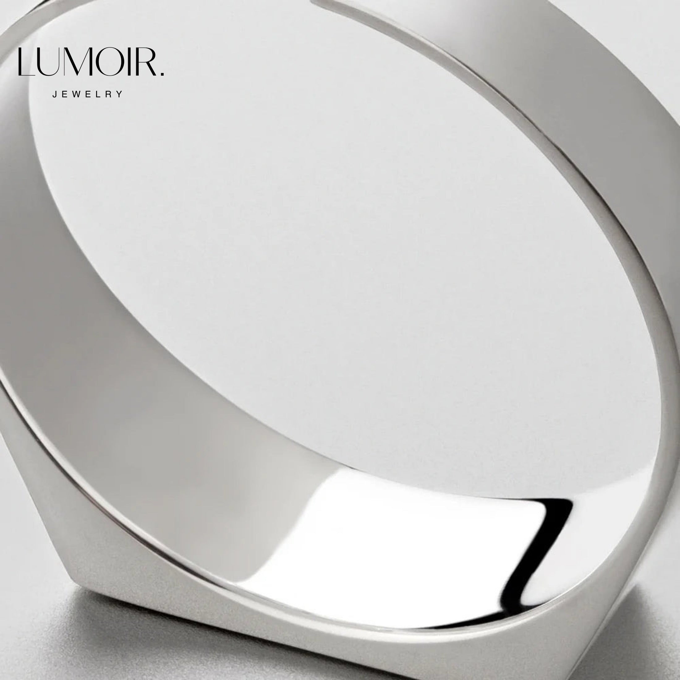 Personalisierter Edelstahl Ring Pascal
