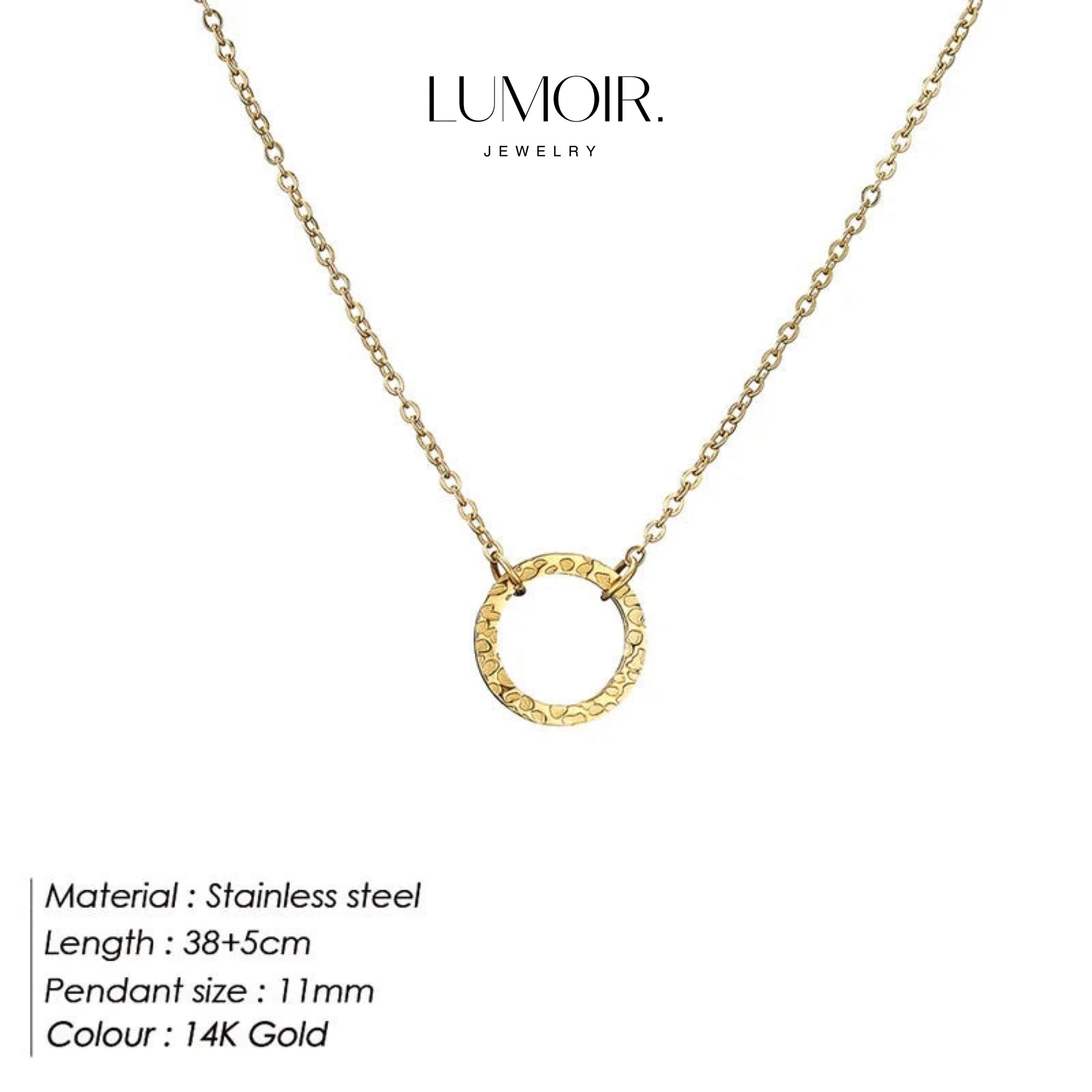 Collier en acier inoxydable Pauline