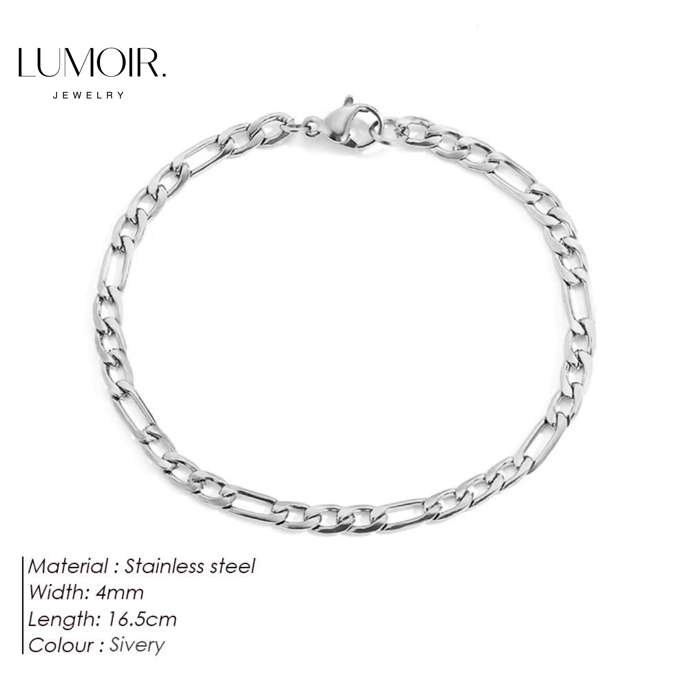 Edelstahl Armband Noel