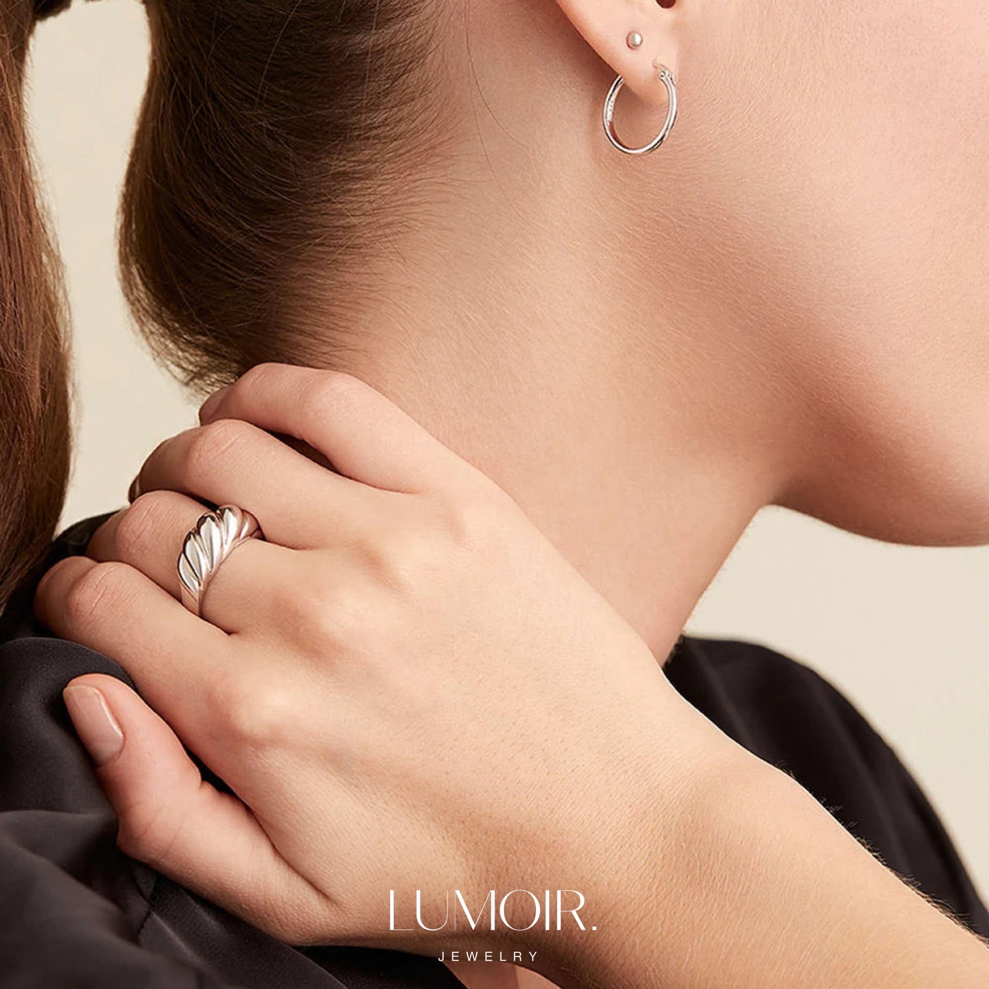 Edestahl Ring Silace