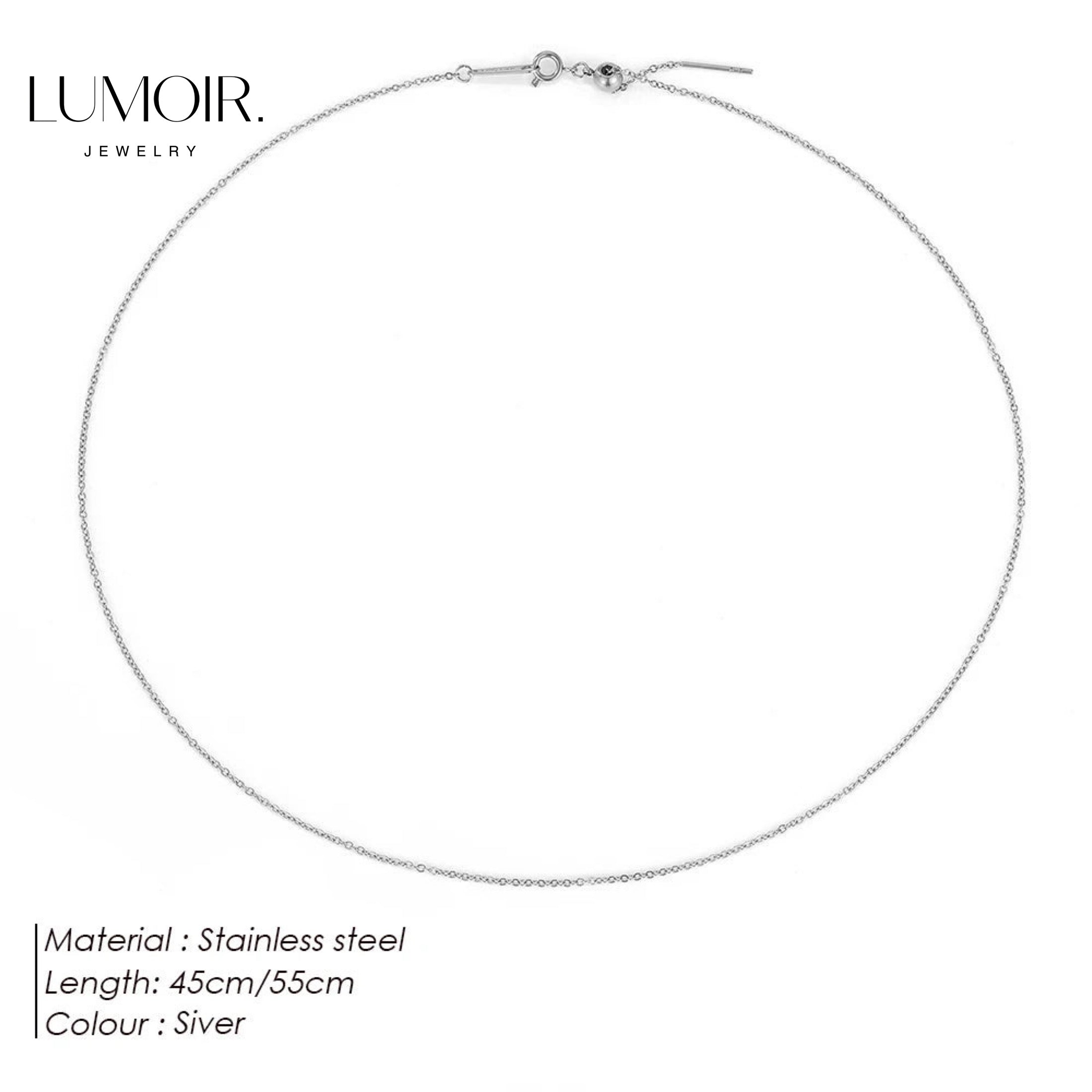 Collier acier inoxydable Jeanne