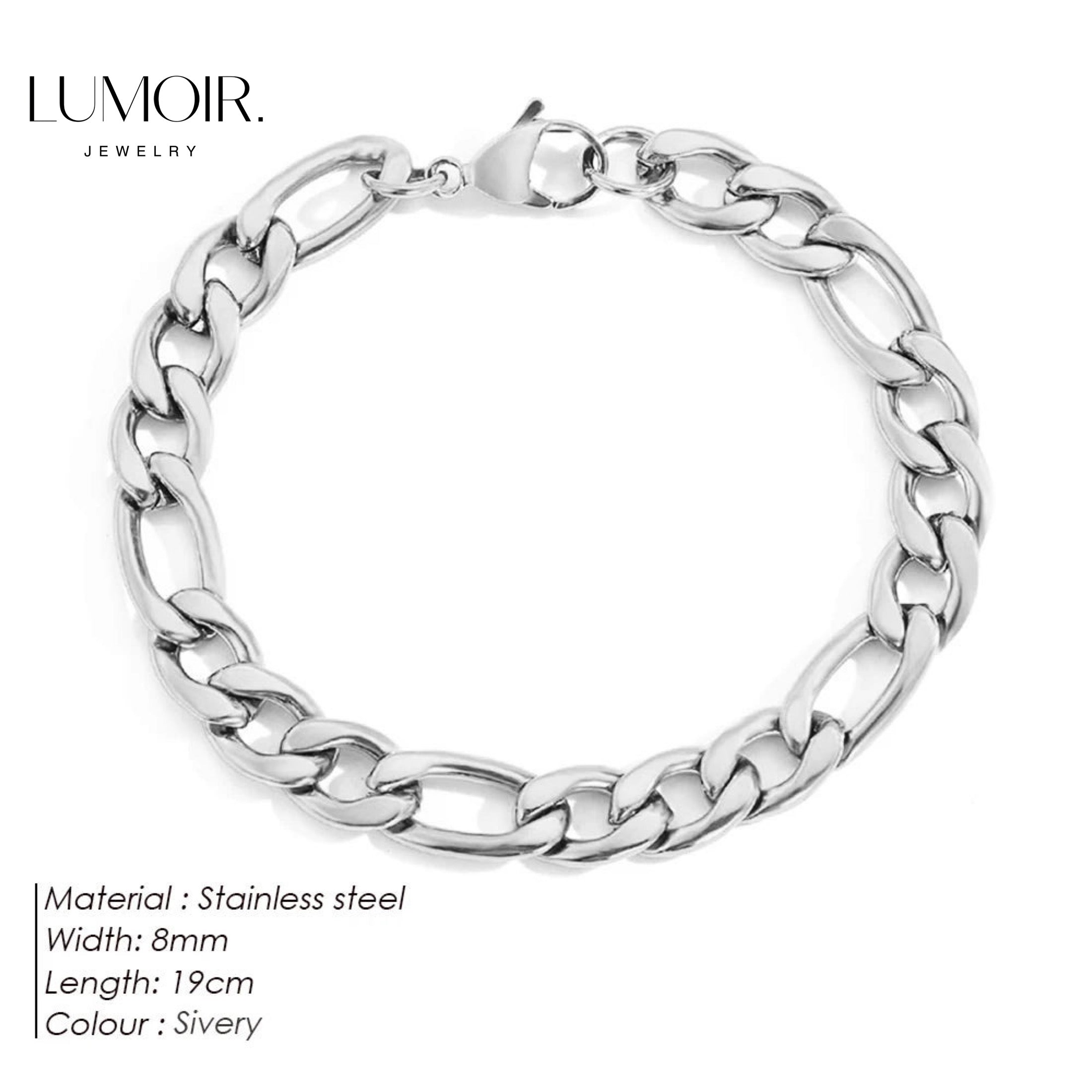 Edelstahl Armband Noel