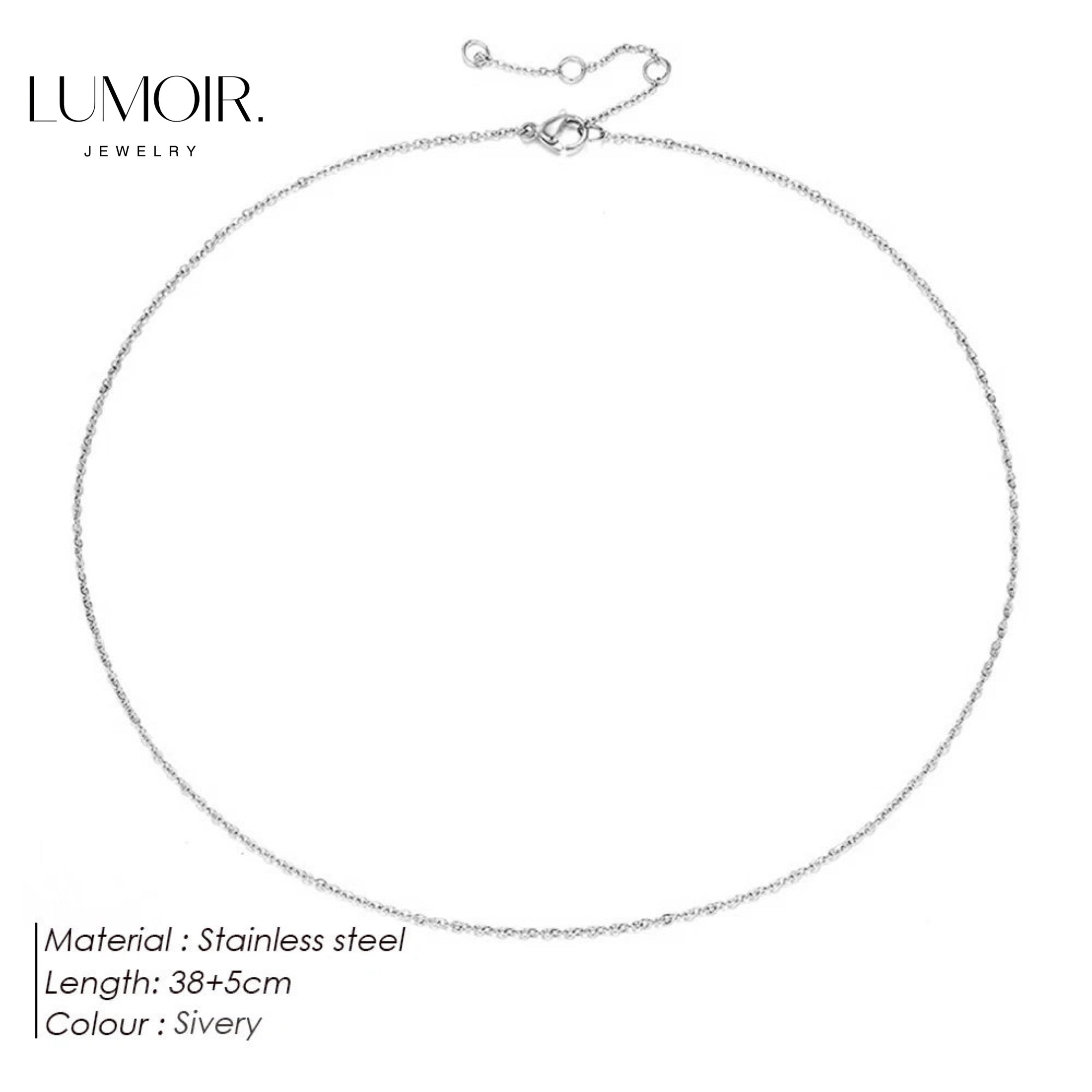 Edelstahl Halskette Marcine