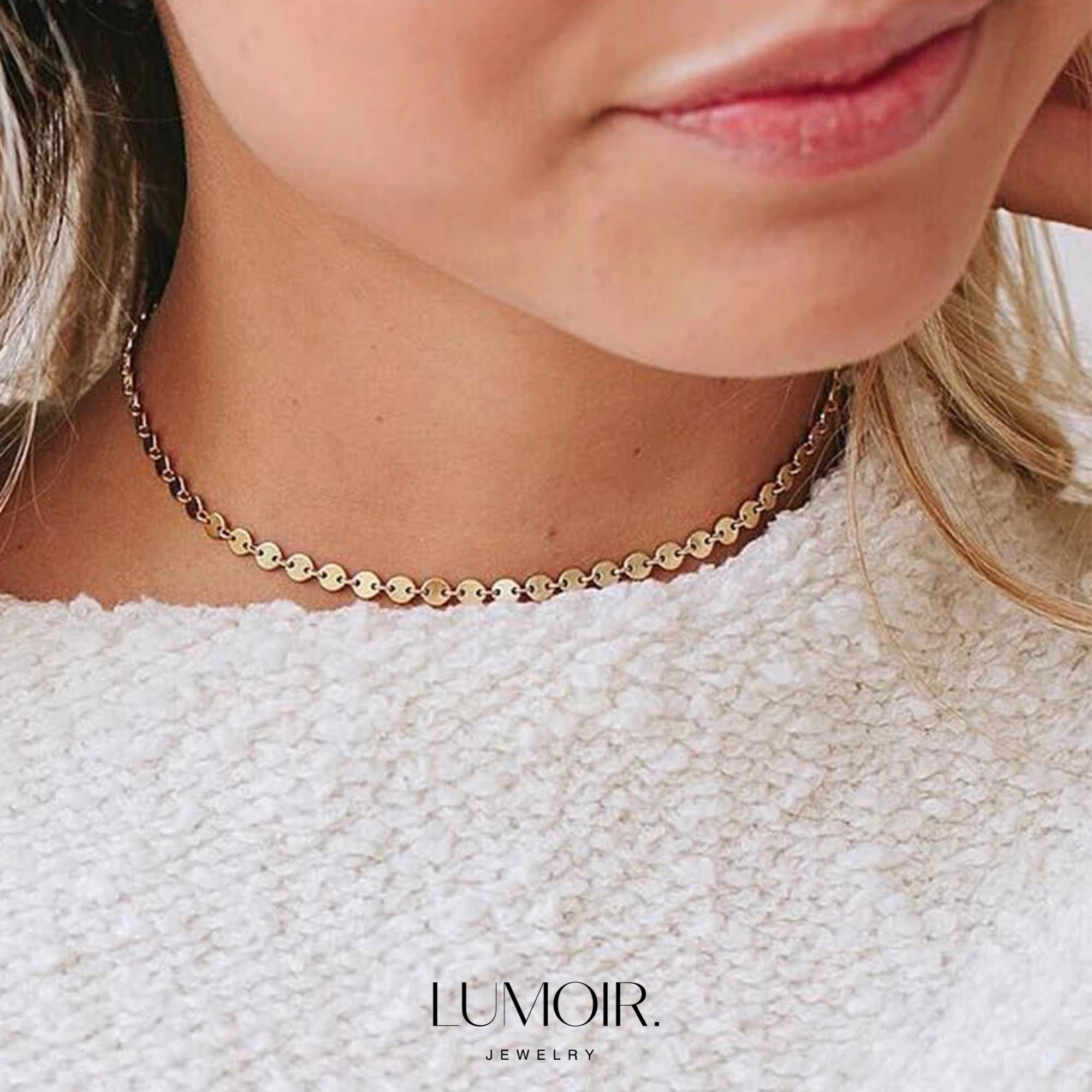 Collier en acier inoxydable Fiona