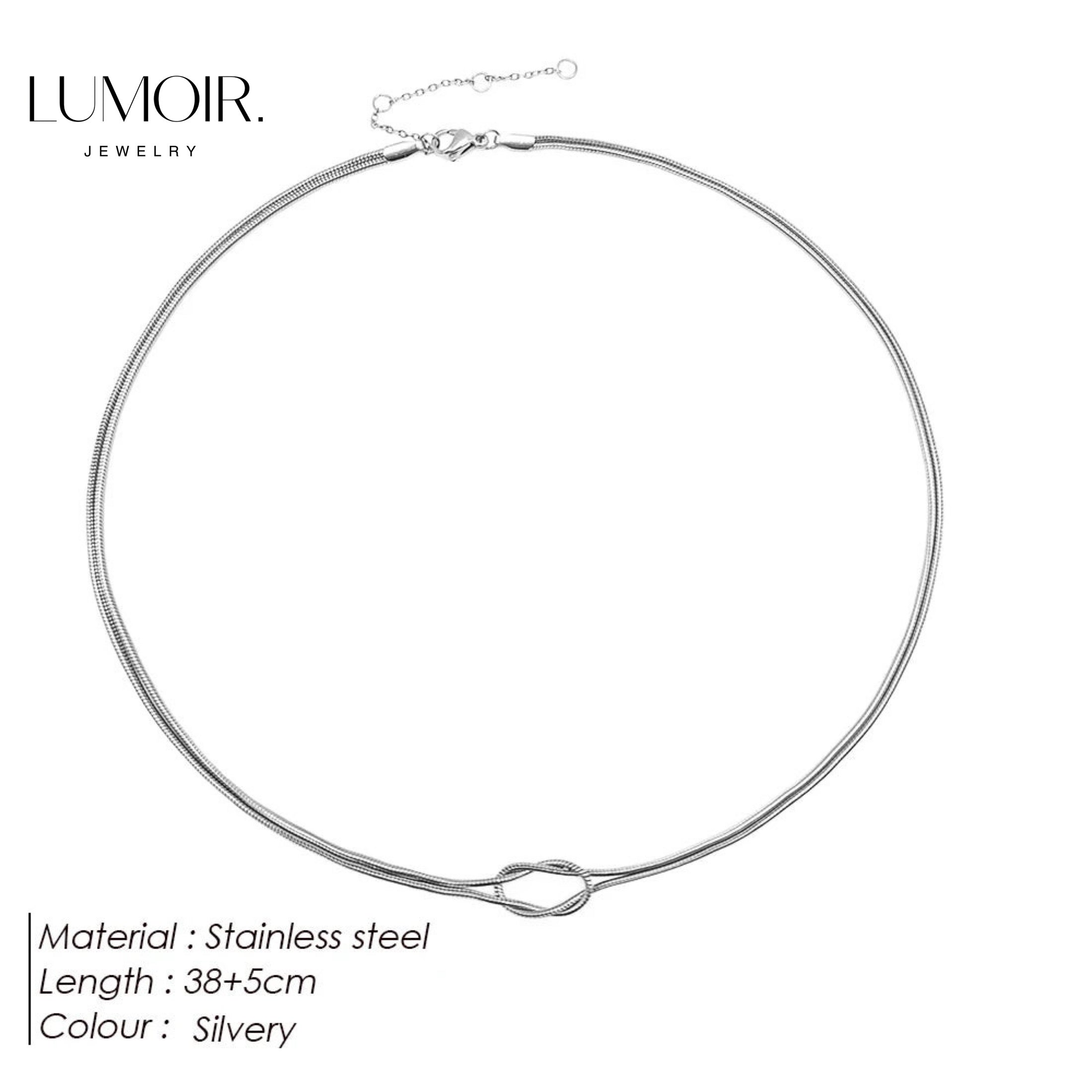 Collier en acier inoxydable Nela