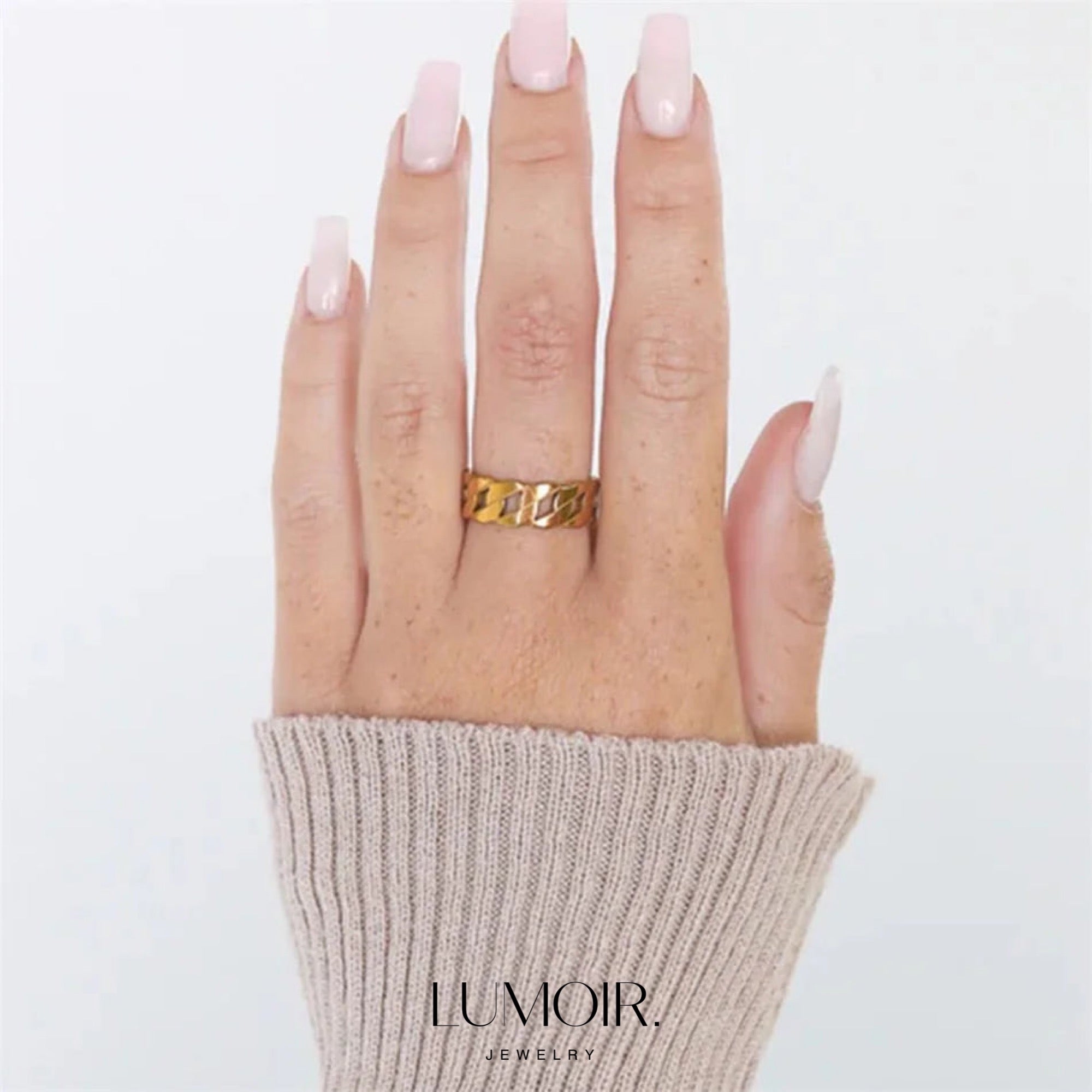 Edelstahl Ring Samira