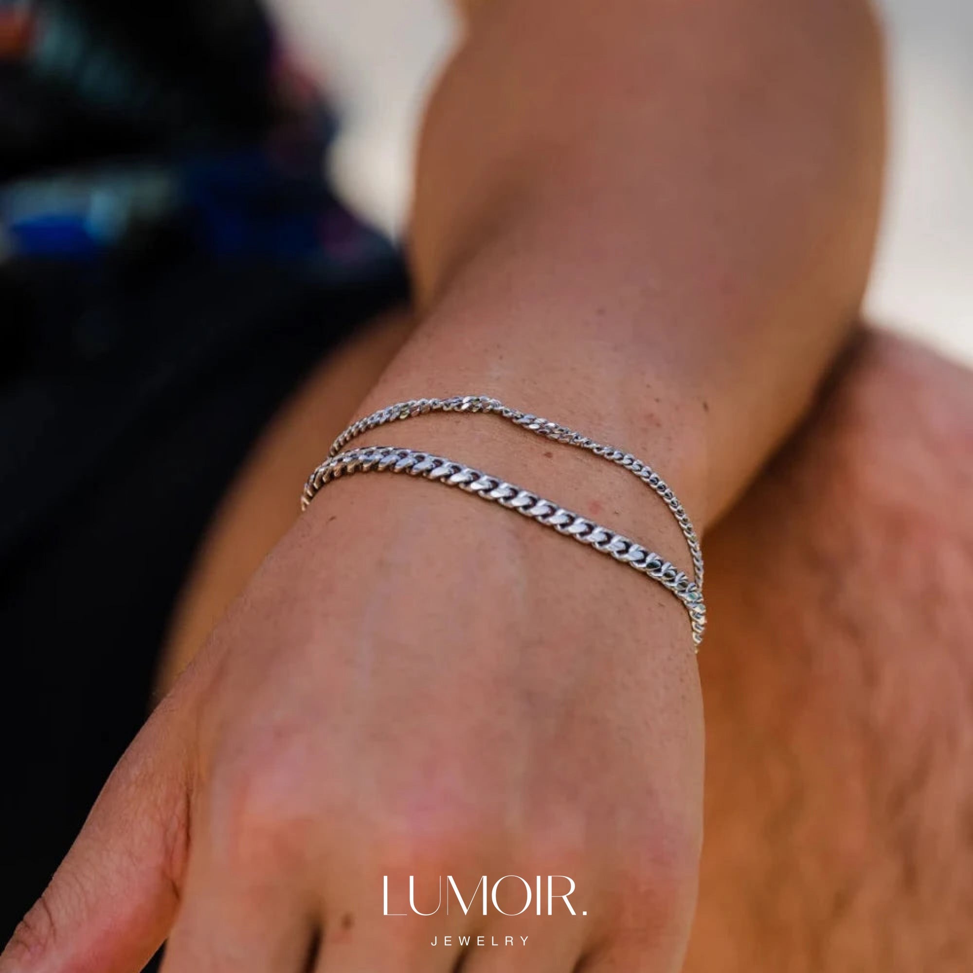 Edelstahl Armband Nico