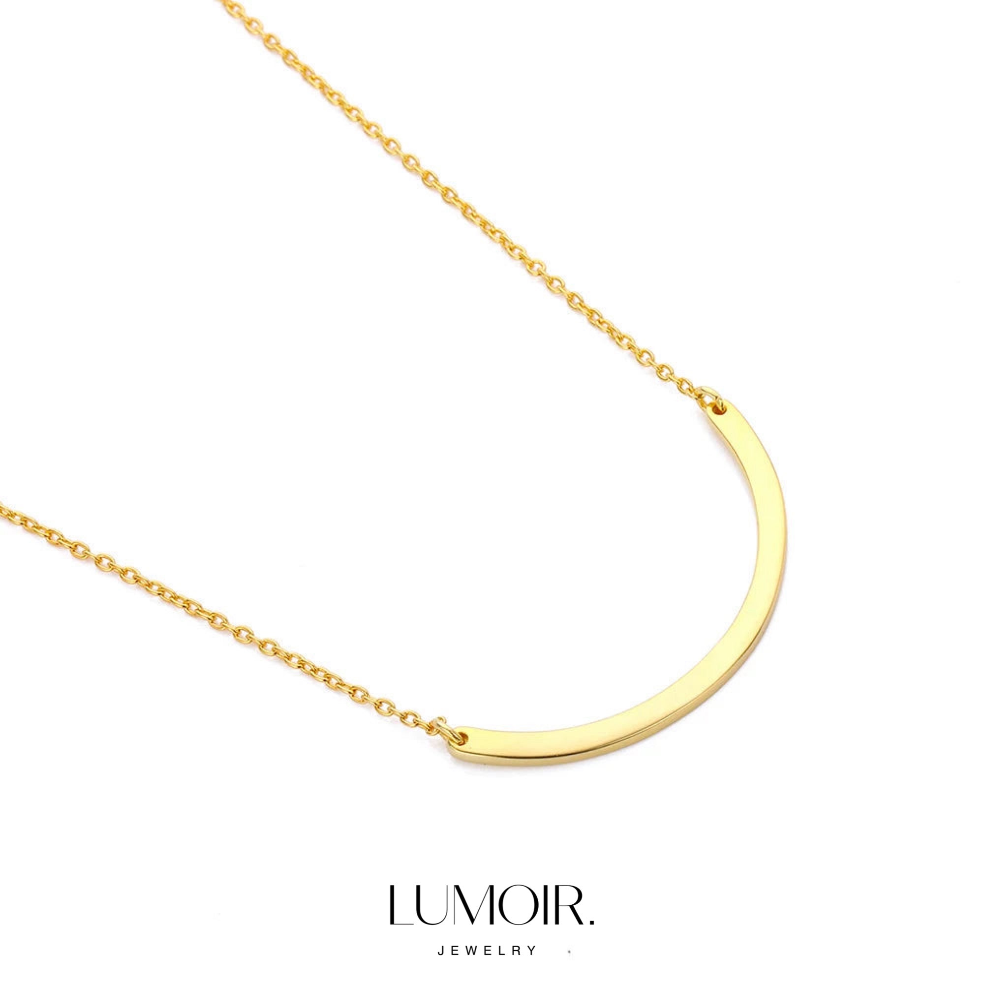 Stainless steel necklace Lenor