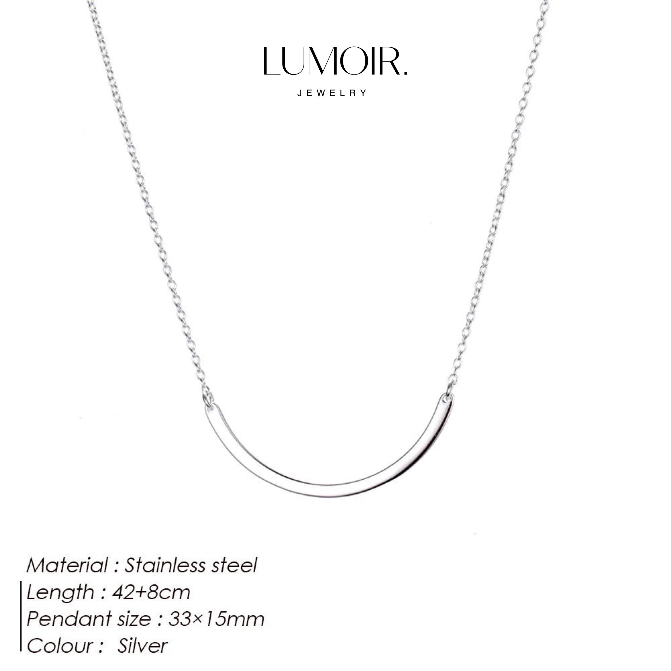 Stainless steel necklace Lenor