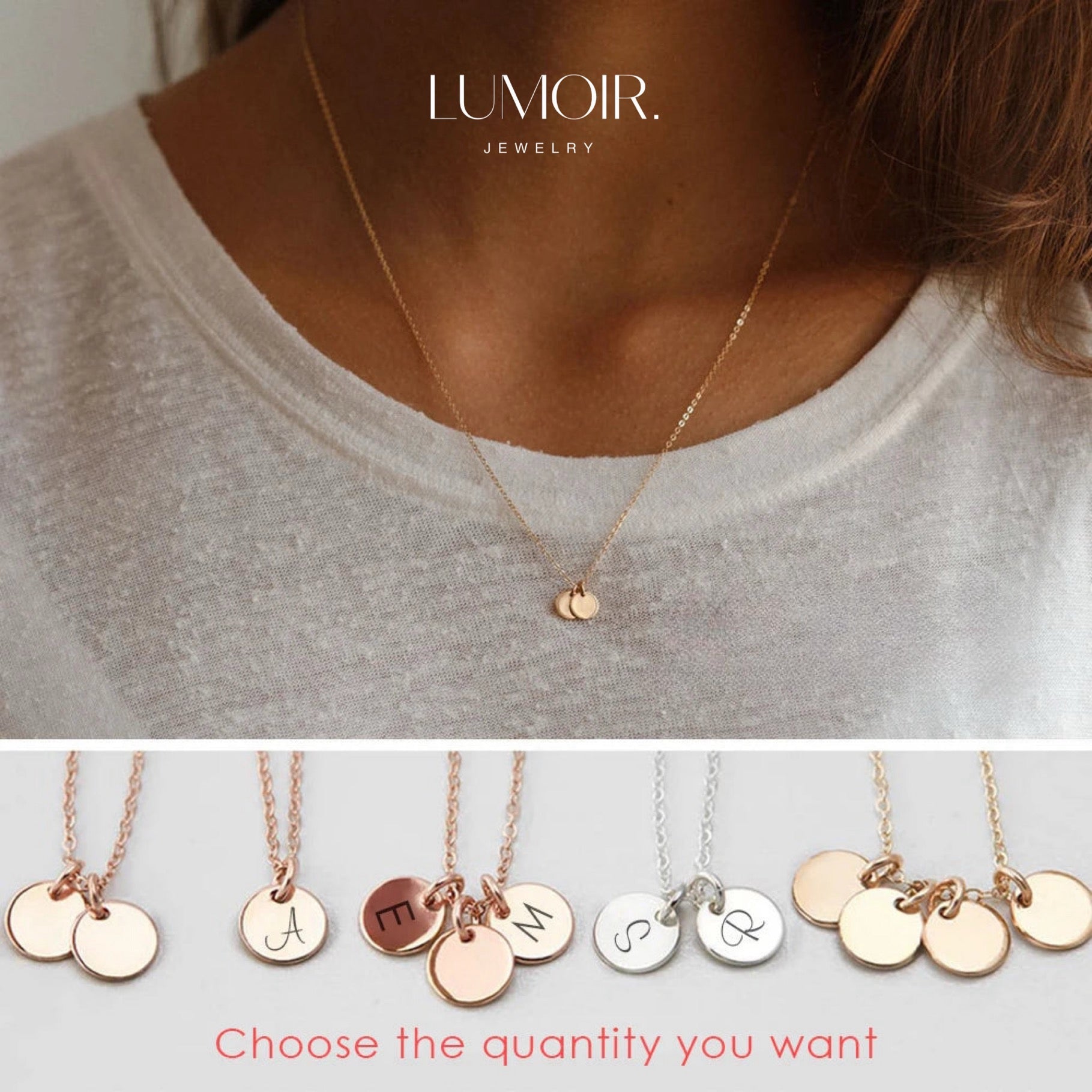 Personalized Stainless Steel Necklace Mera