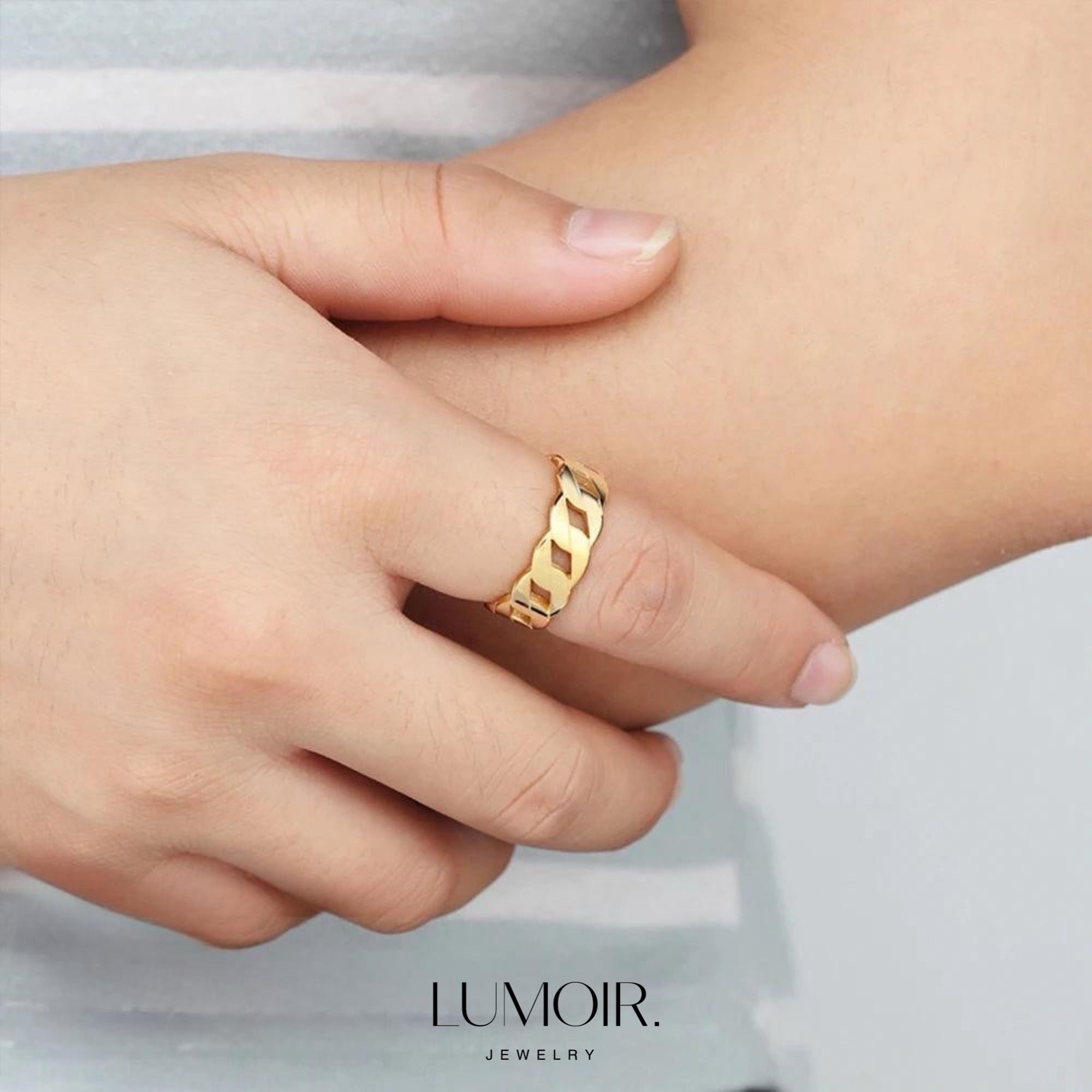 Edelstahl Ring Samira