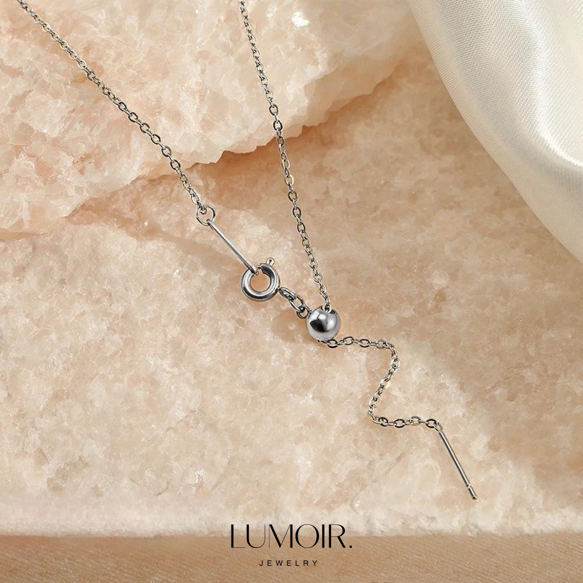 Collier acier inoxydable Jeanne