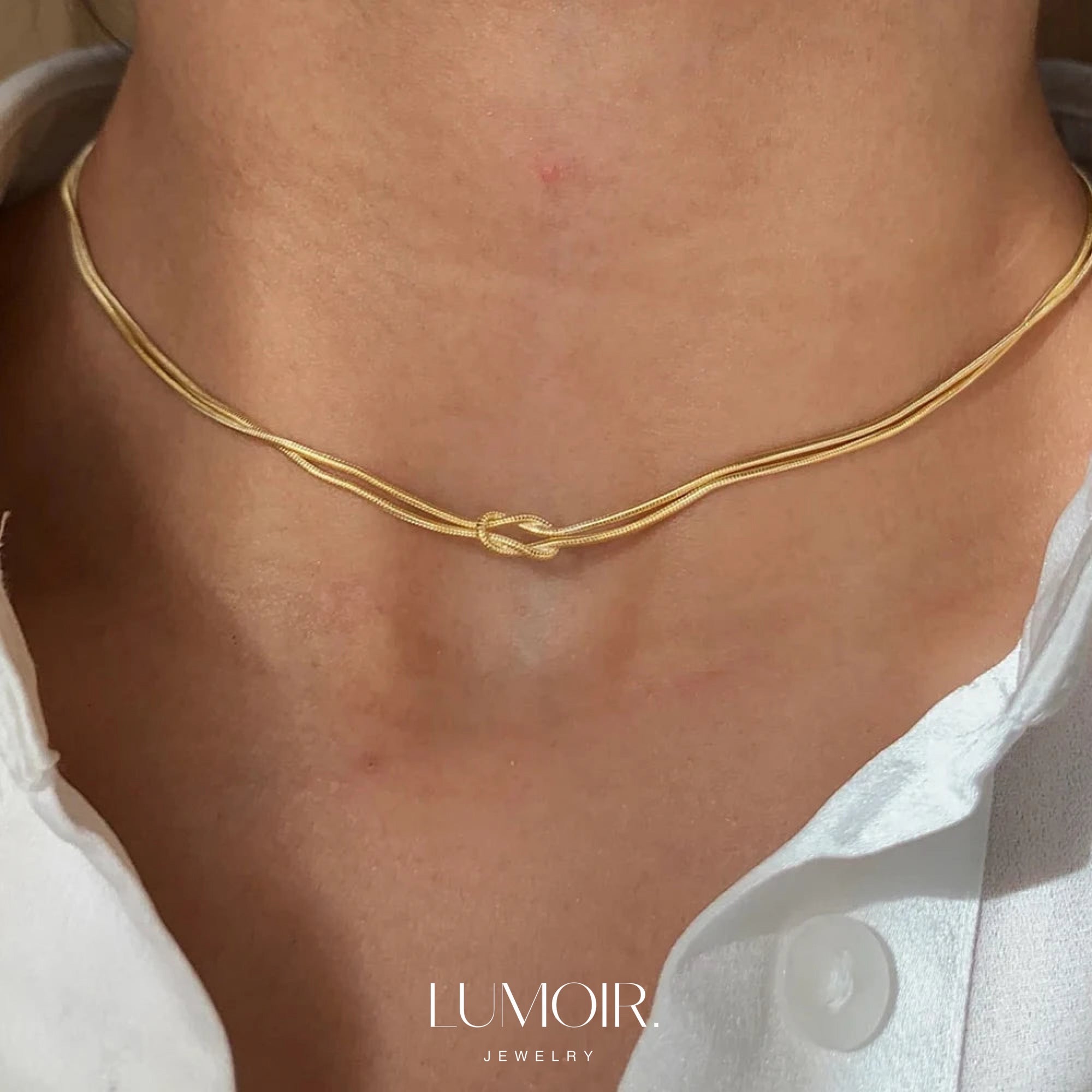 Collier en acier inoxydable Nela