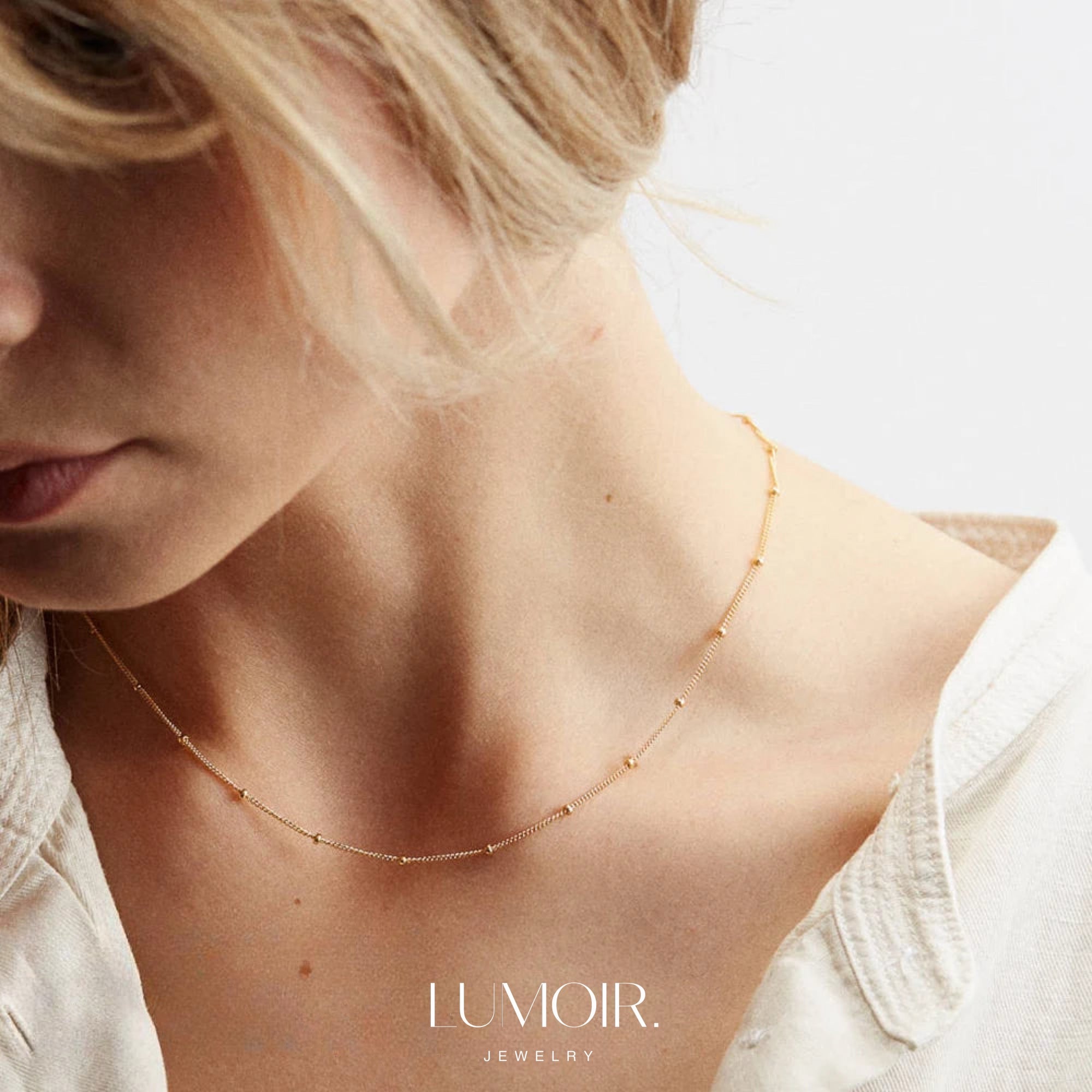 Collier en acier inoxydable Cora