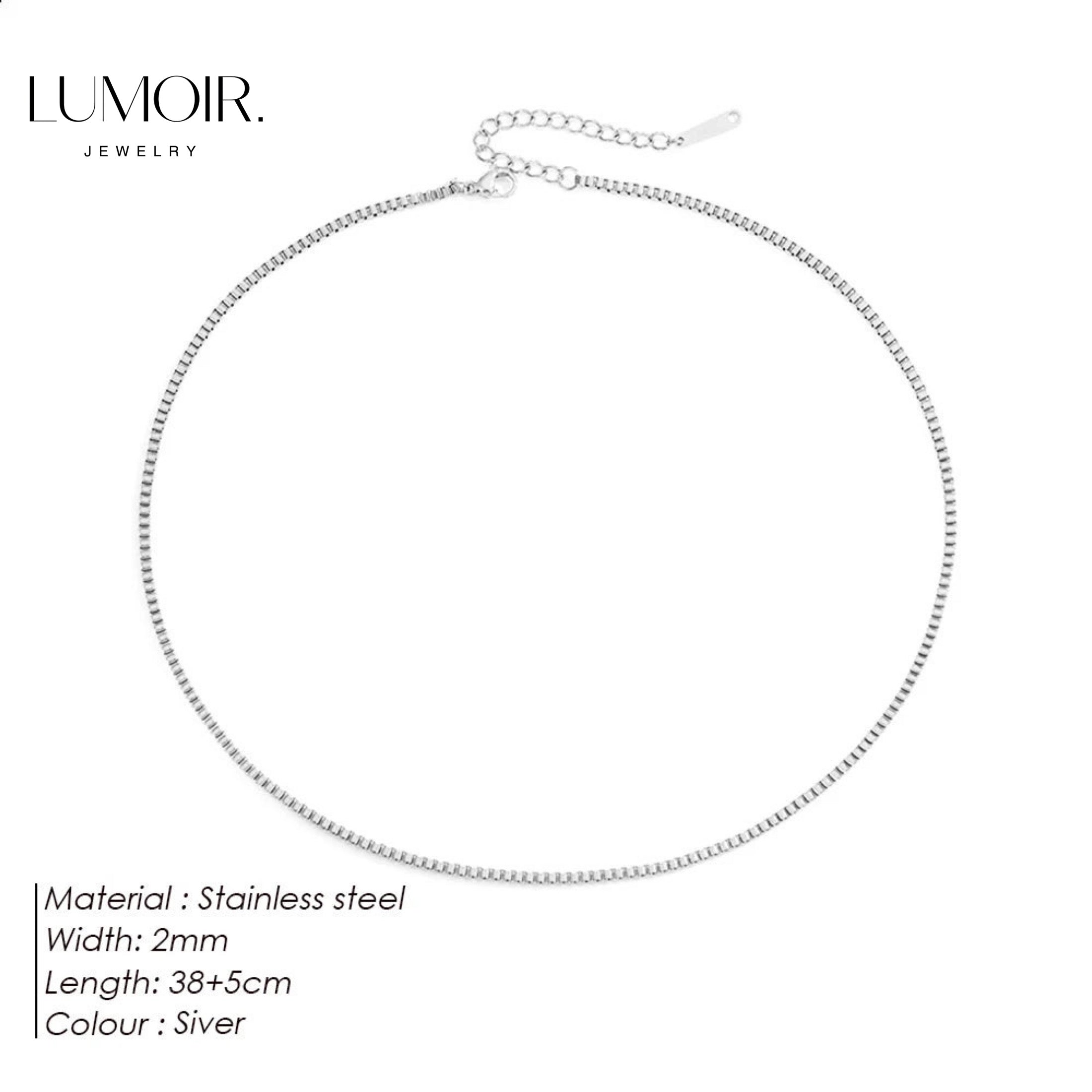 Collier acier inoxydable Siera