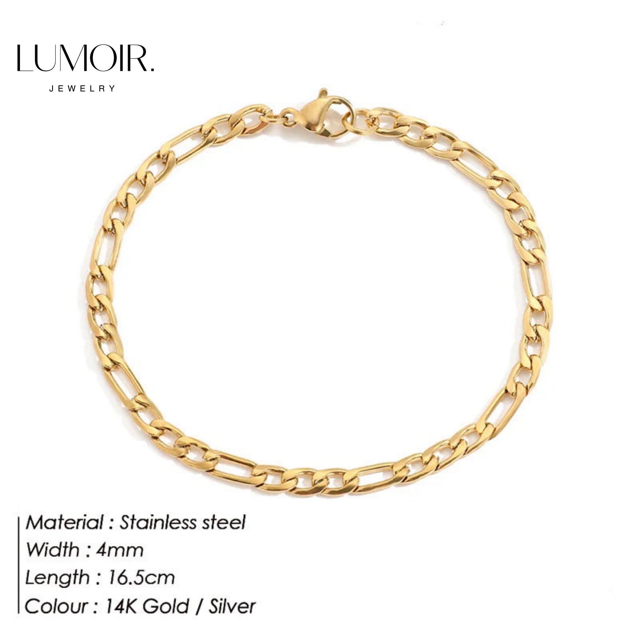 Edelstahl Armband Nerana