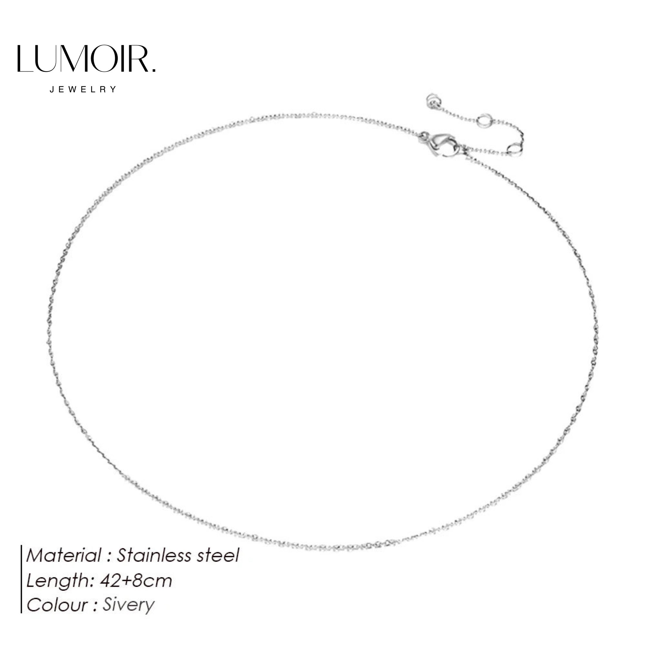 Edelstahl Halskette Marcine