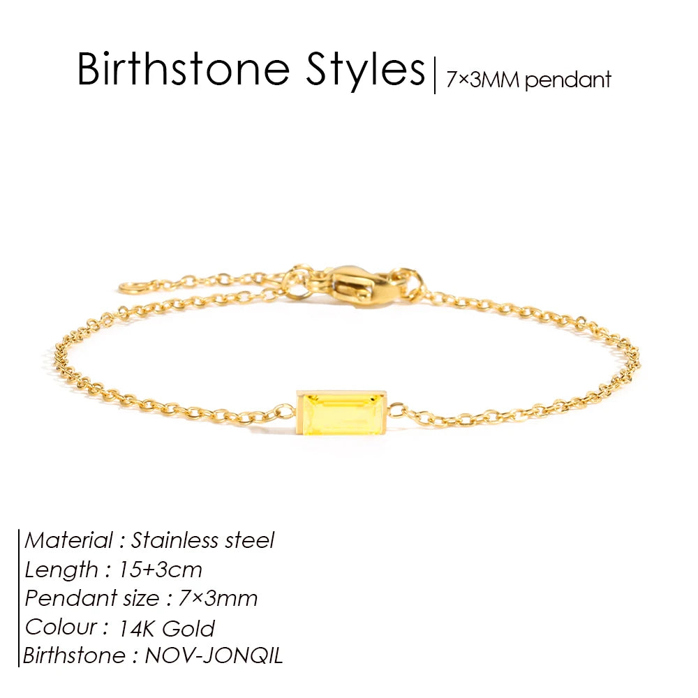 Birthstone bracelet Chanel