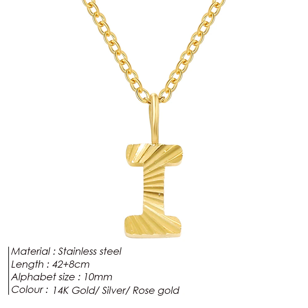 Collier personnalisé en acier inoxydable Corina