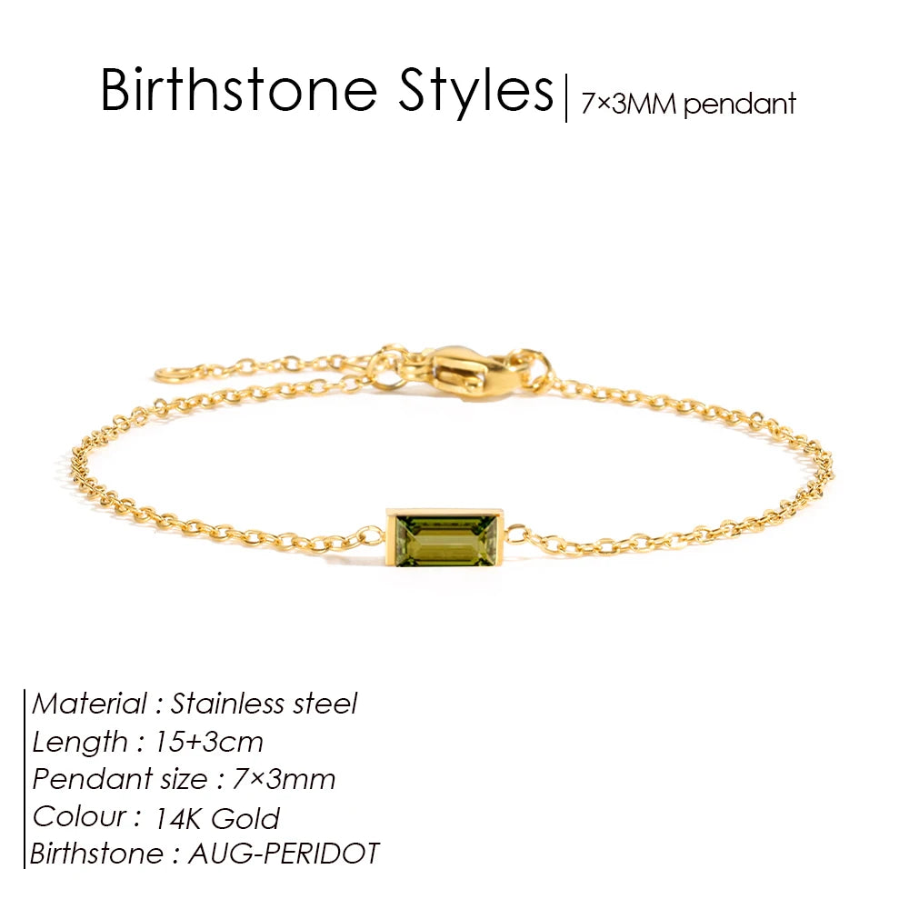 Birthstone bracelet Chanel