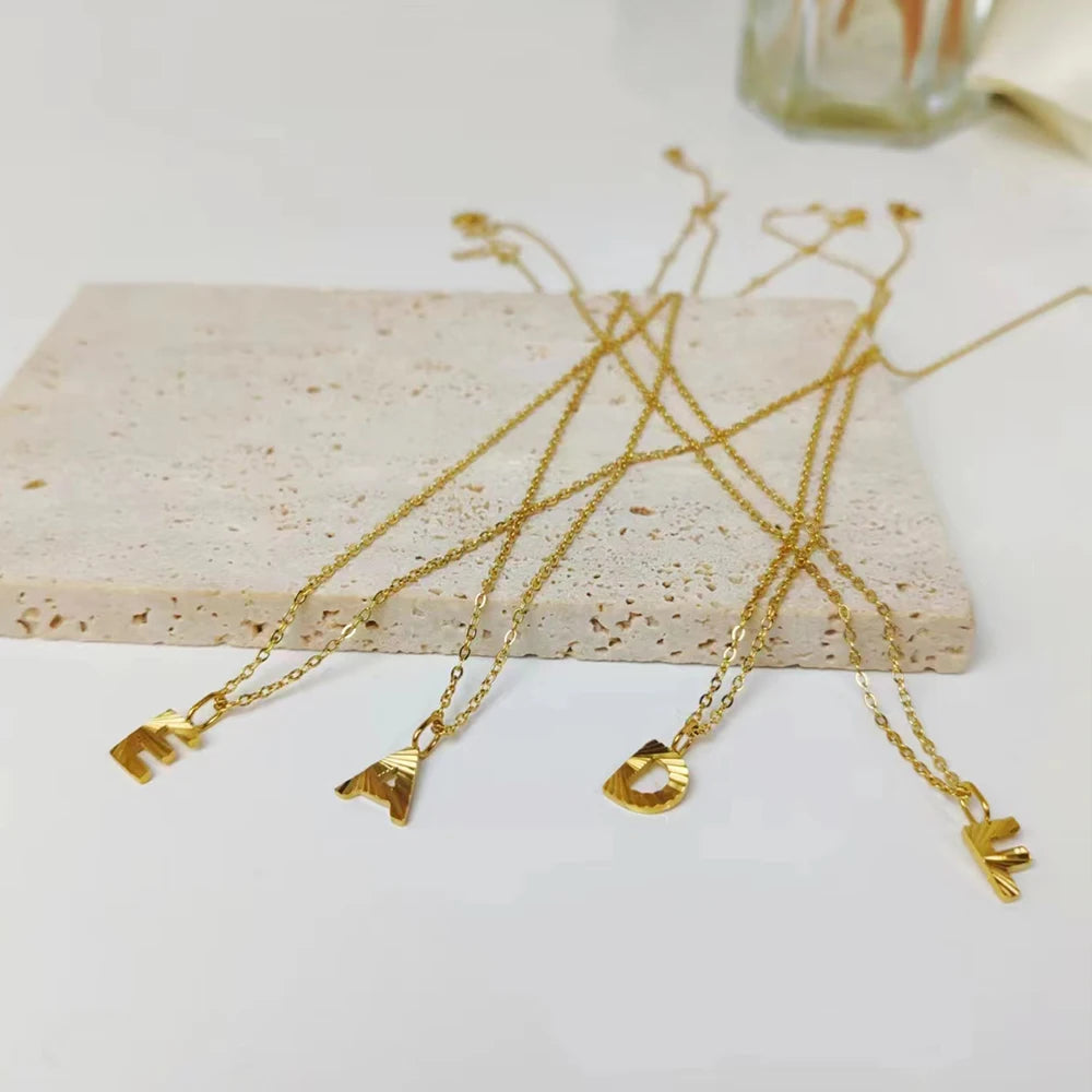 Collier personnalisé en acier inoxydable Corina