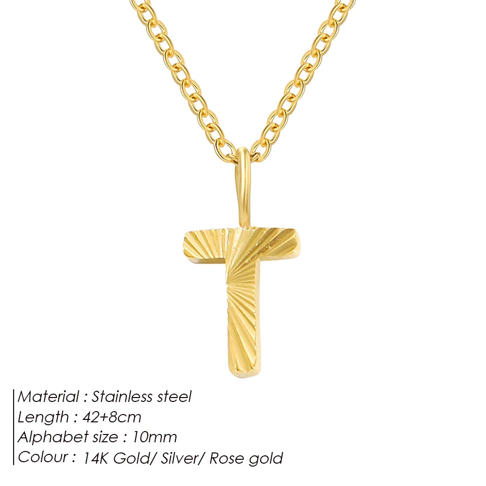 Collier personnalisé en acier inoxydable Corina