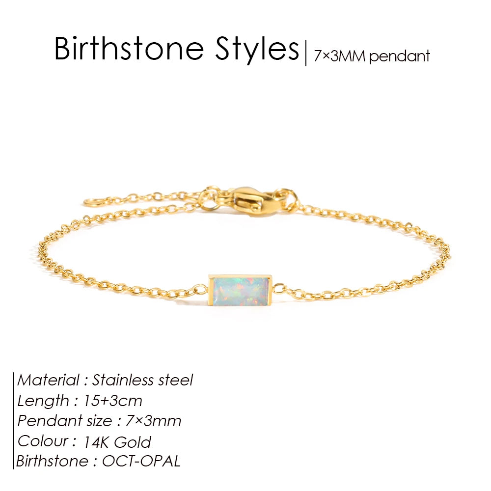 Birthstone bracelet Chanel