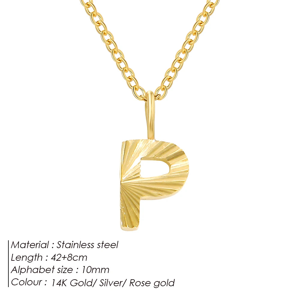 Collier personnalisé en acier inoxydable Corina