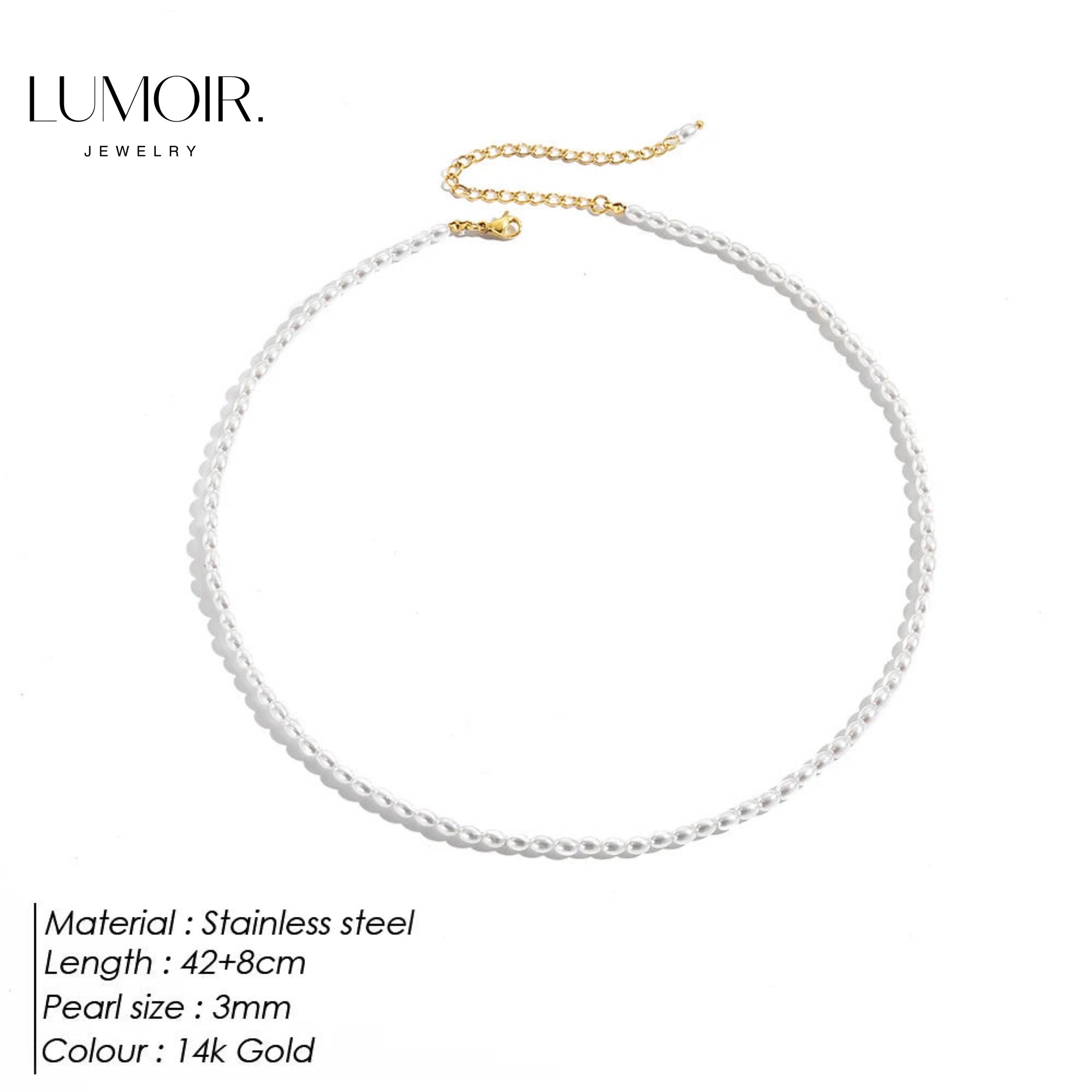 Thalina pearl necklace