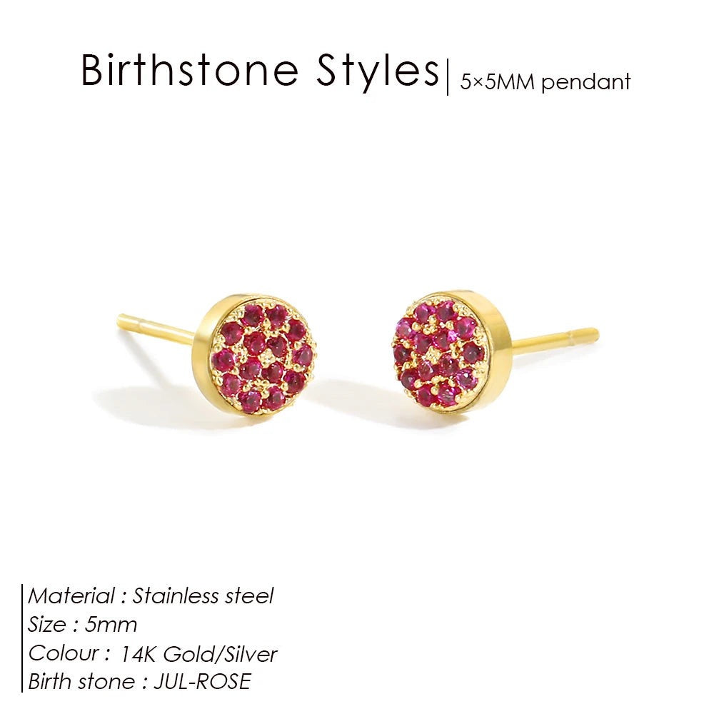 Birthstone earrings Zanira