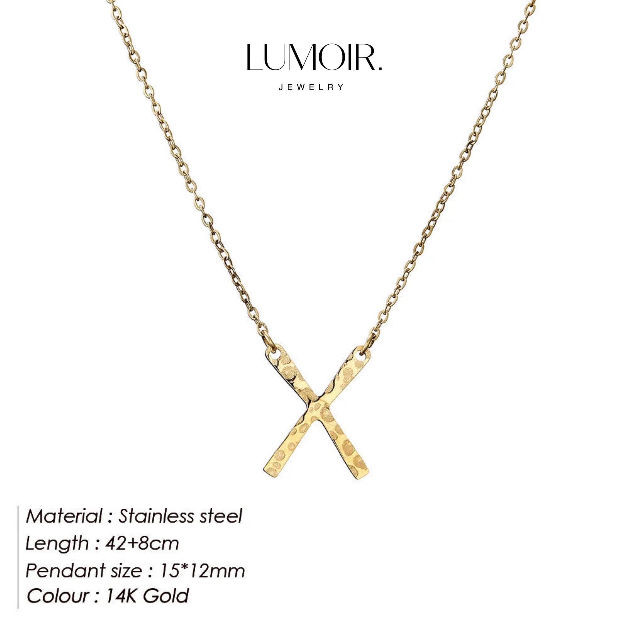 Stainless steel necklace Zenia