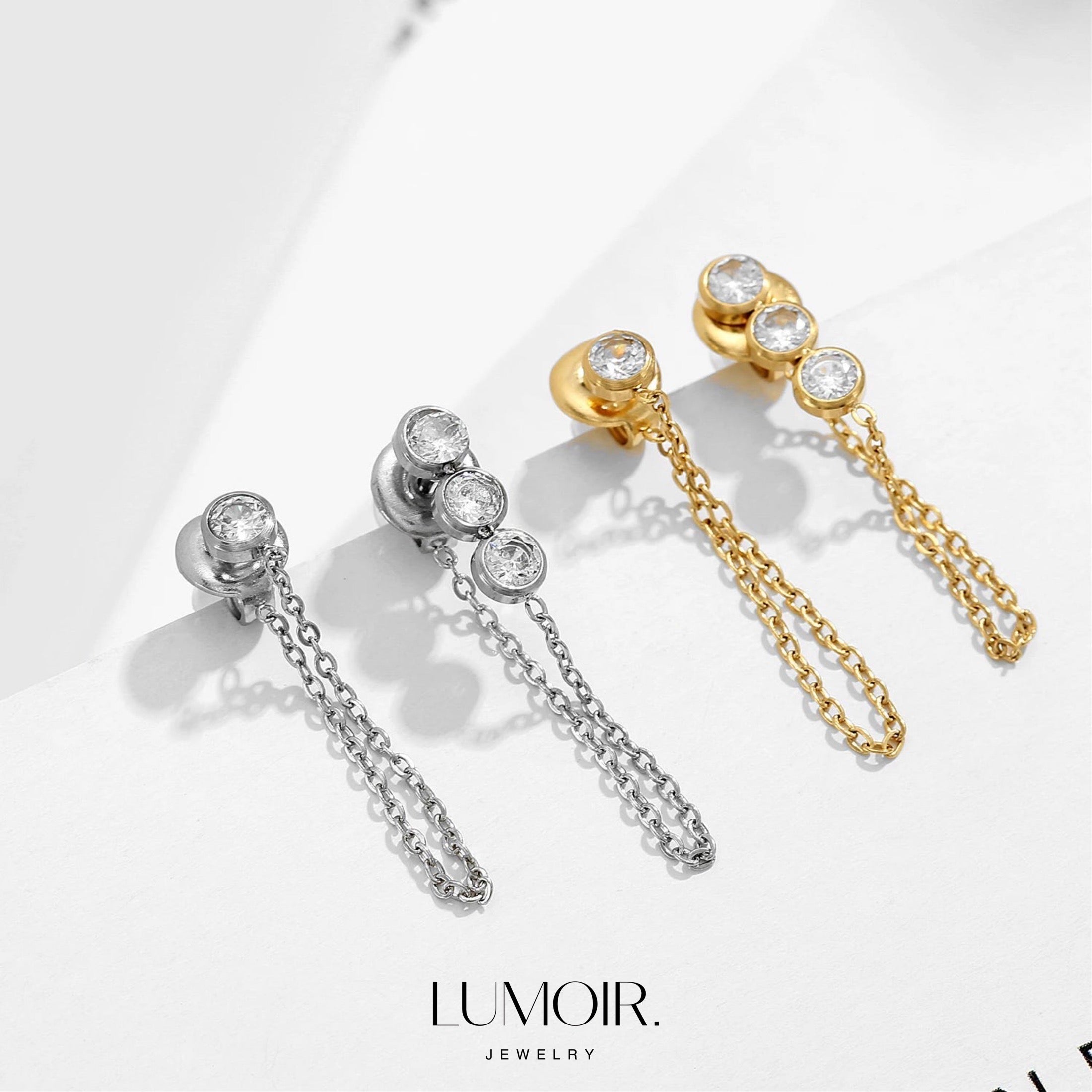 Liora gemstone earrings