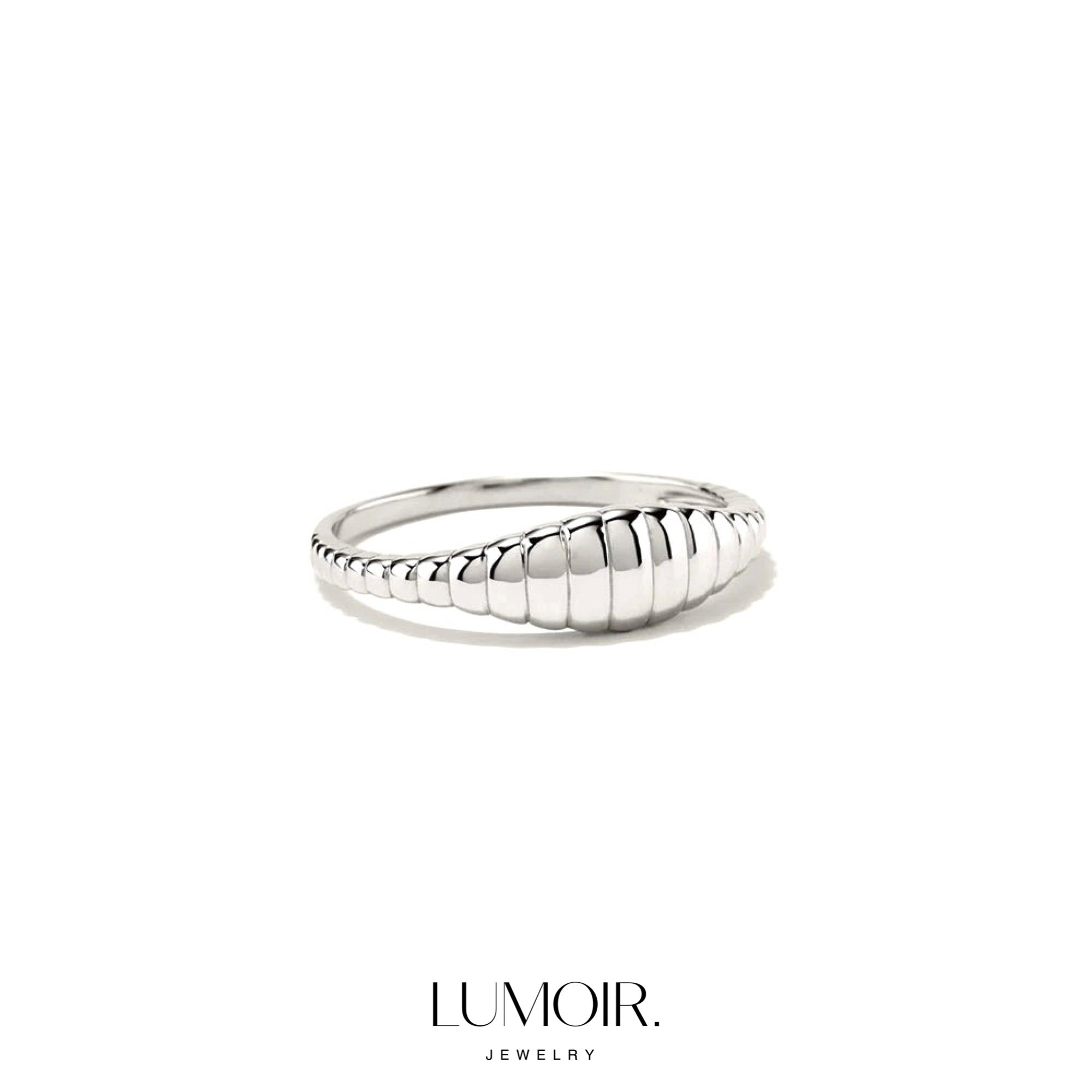 Stainless steel ring Sora